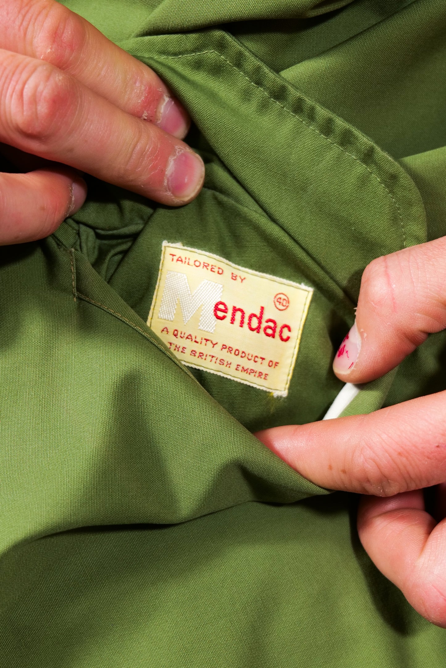 Rare British 1960s Golfing Jacket By Mendac