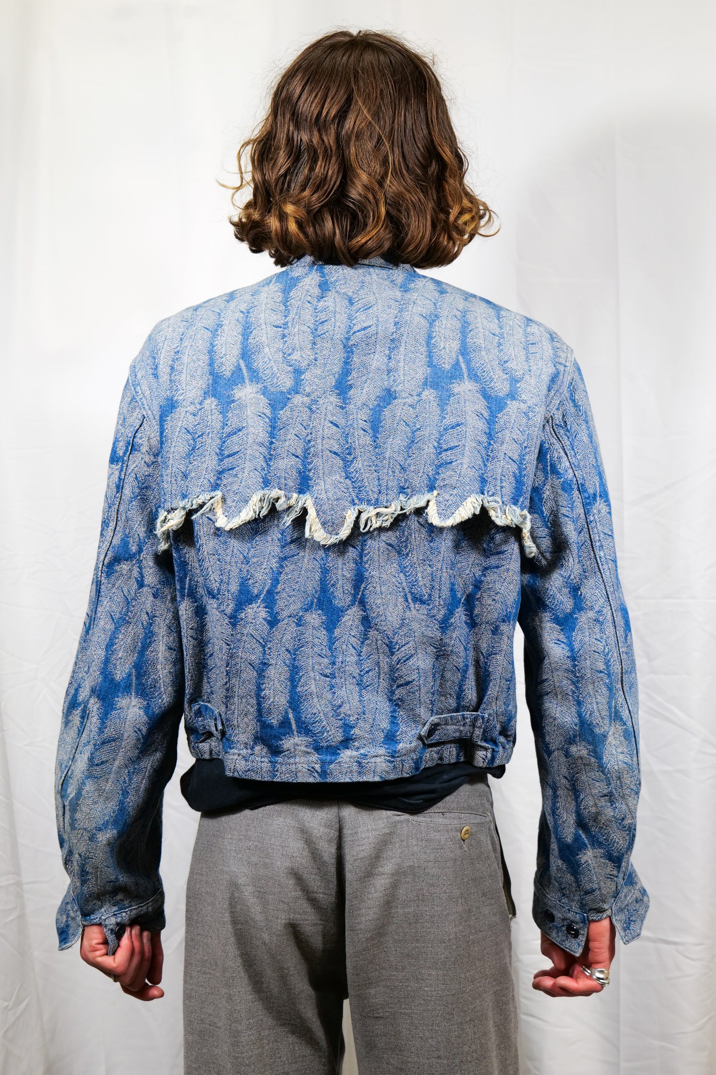 Kapital Drizzler Feather Denim Jacket