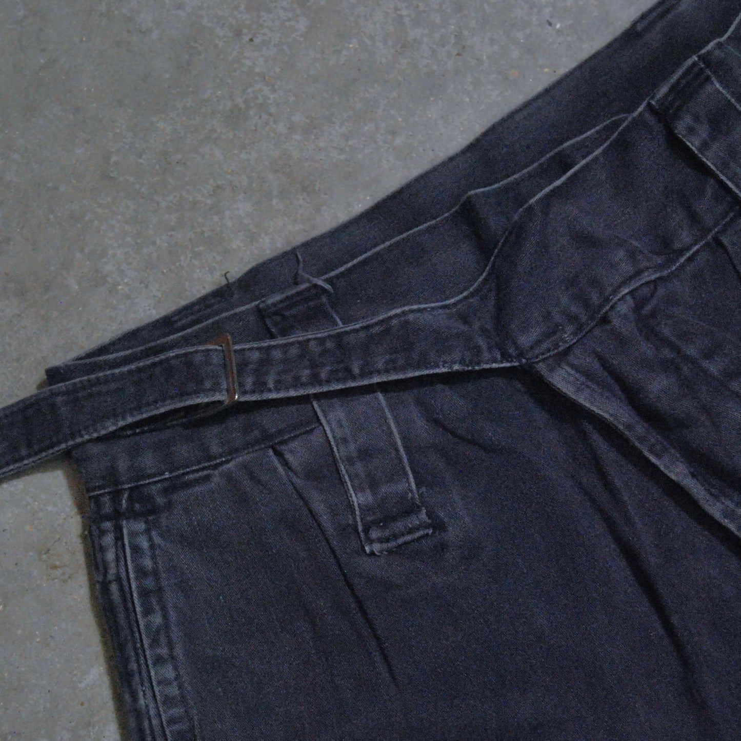 Post WW2 1950s Royal Navy X Waist Ghurka Waist Trousers