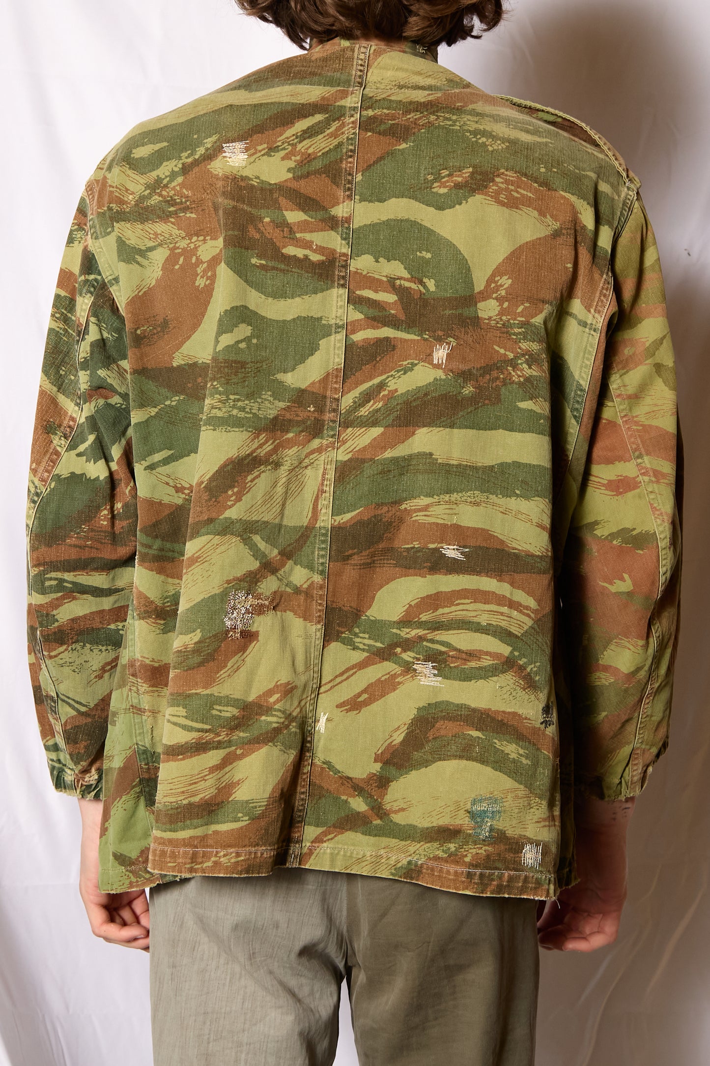 French TAP 47/56 Paratrooper Smock With Scab Darning