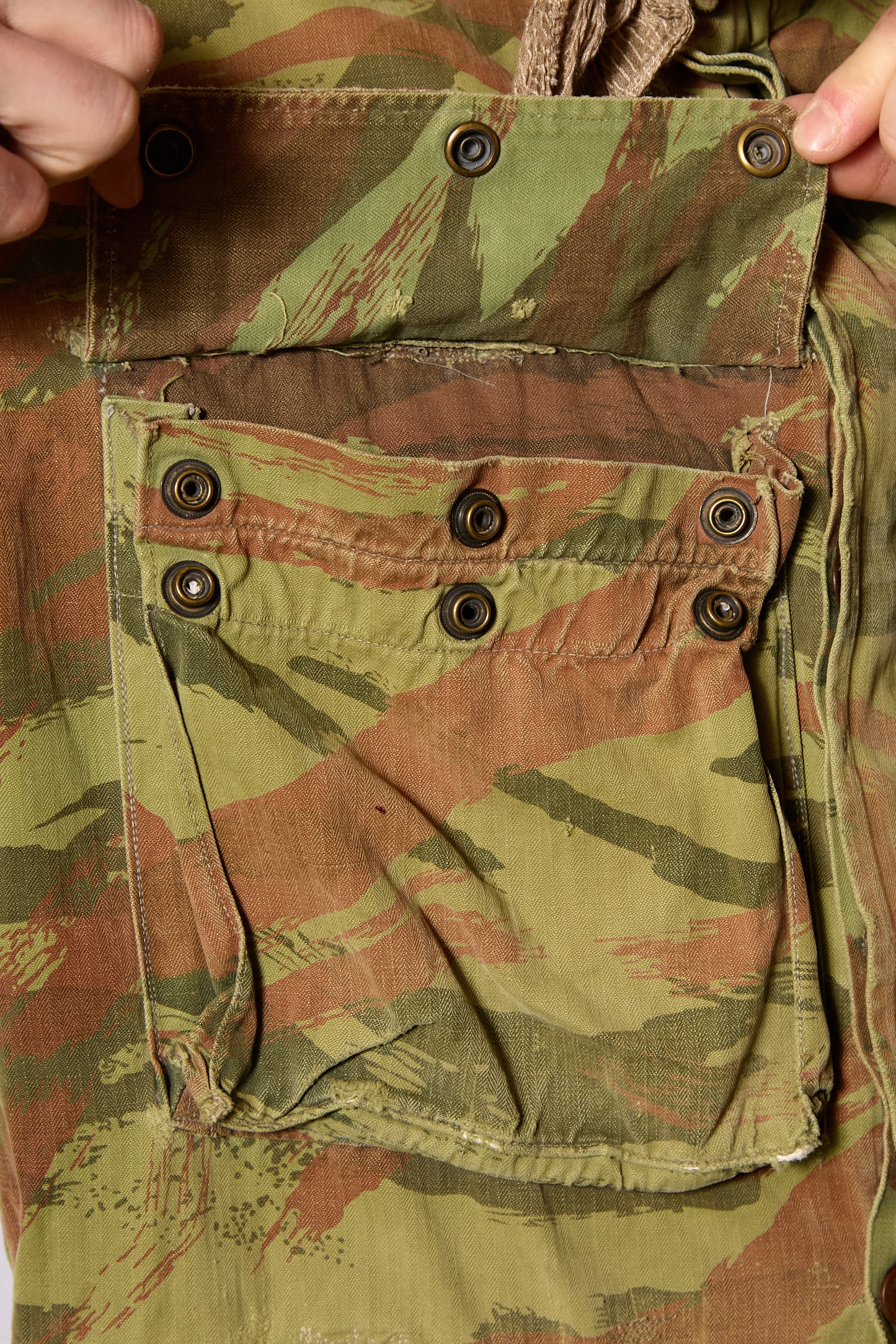 French TAP 47/56 Paratrooper Smock With Scab Darning