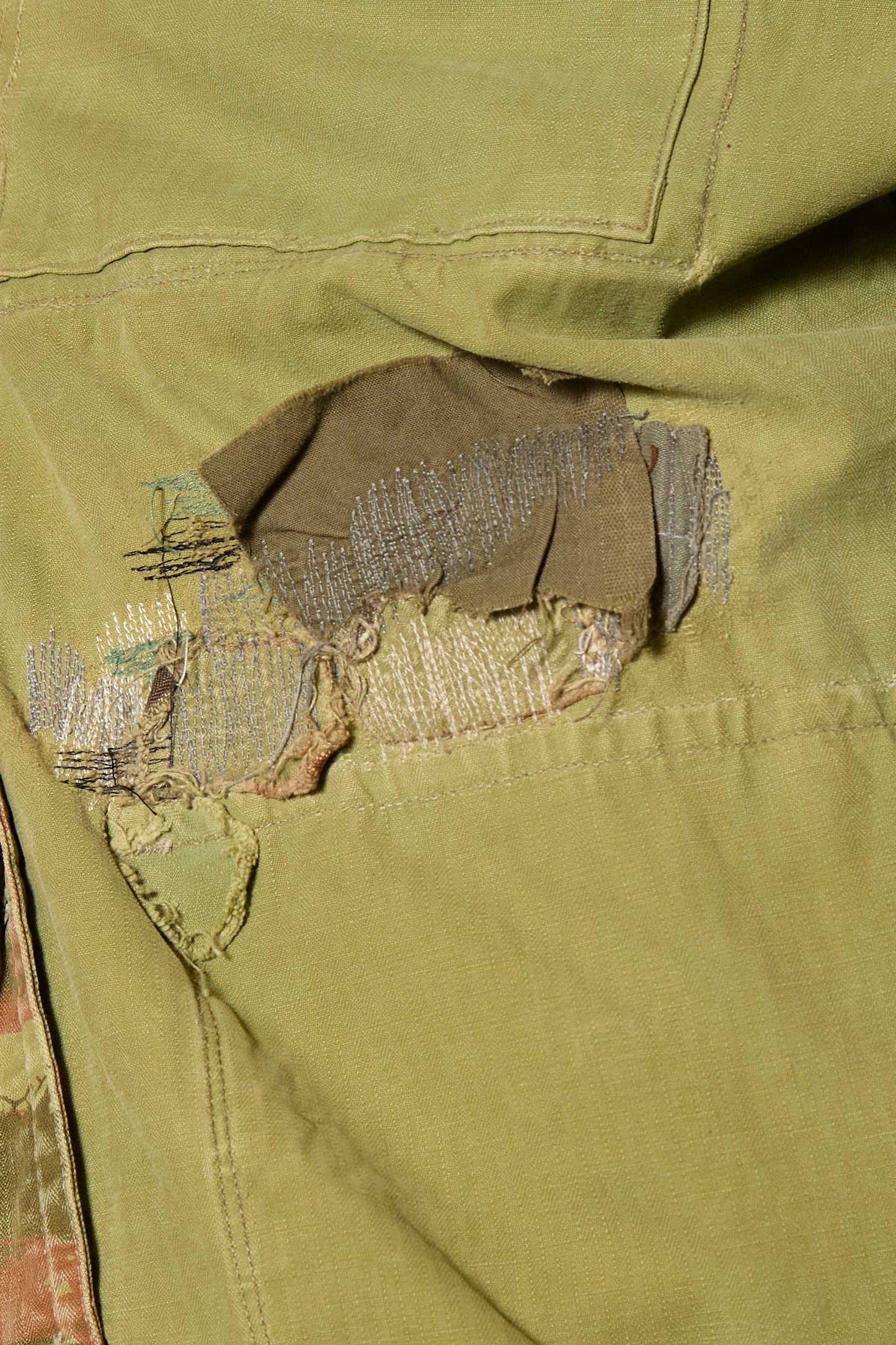 French TAP 47/56 Paratrooper Smock With Scab Darning