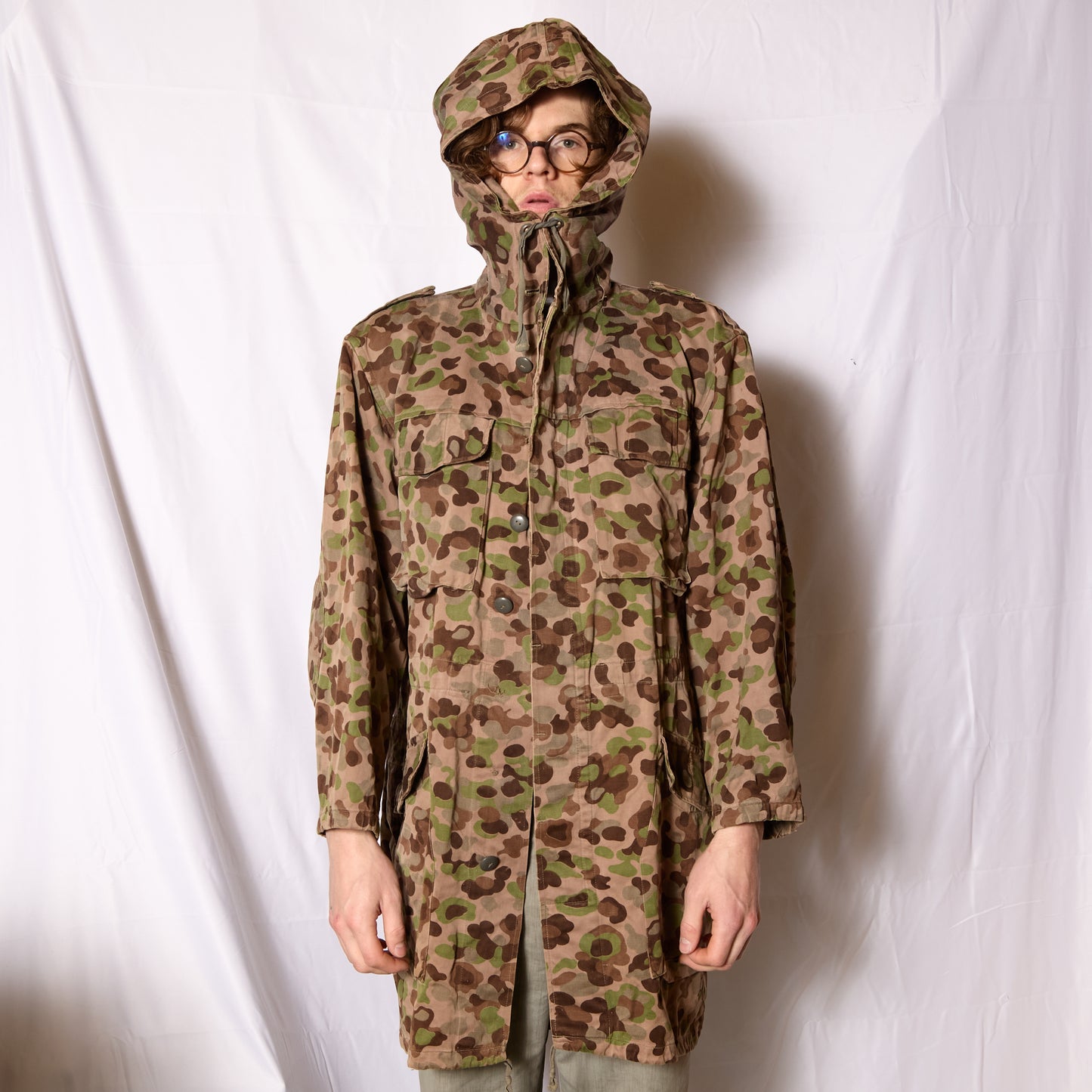 Dated 1962 Austrian Army K4 Peadot Camo Parka