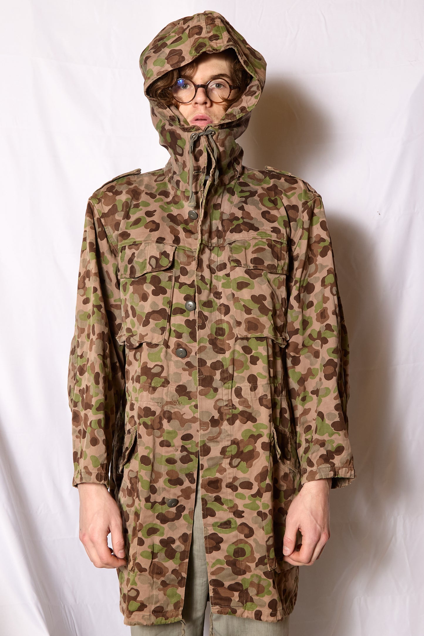 Dated 1962 Austrian Army K4 Peadot Camo Parka