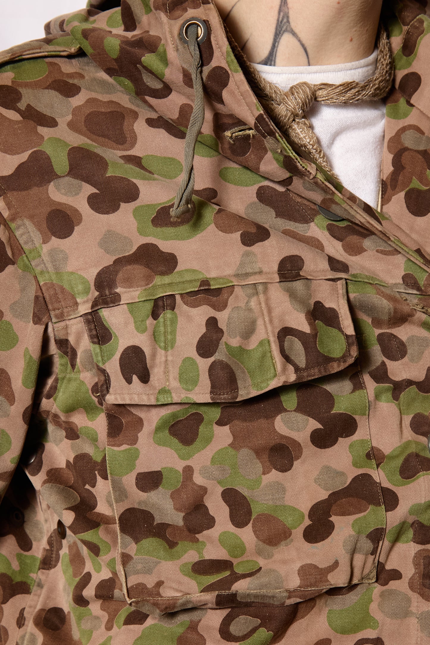 Dated 1962 Austrian Army K4 Peadot Camo Parka