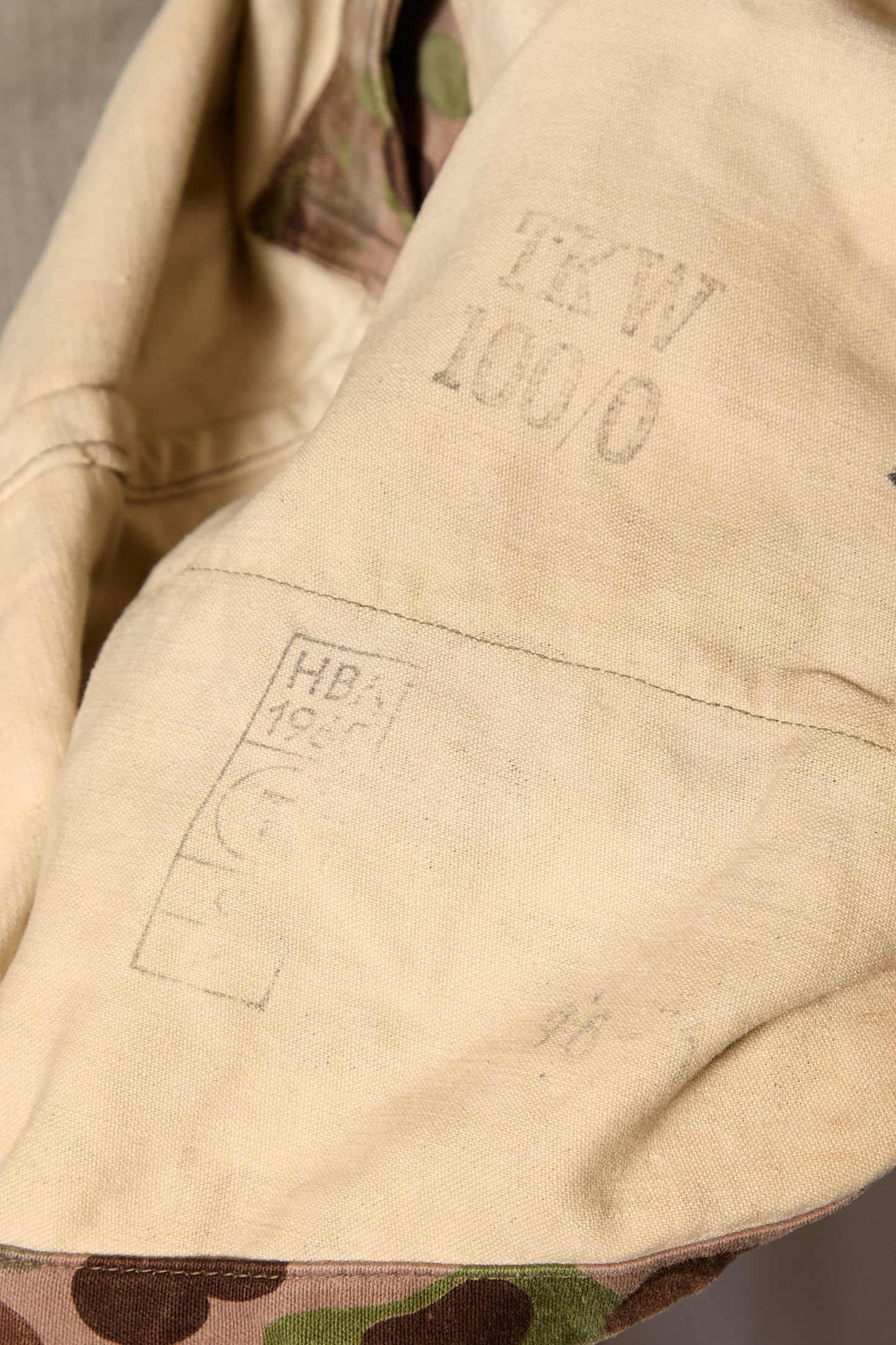 Dated 1962 Austrian Army K4 Peadot Camo Parka