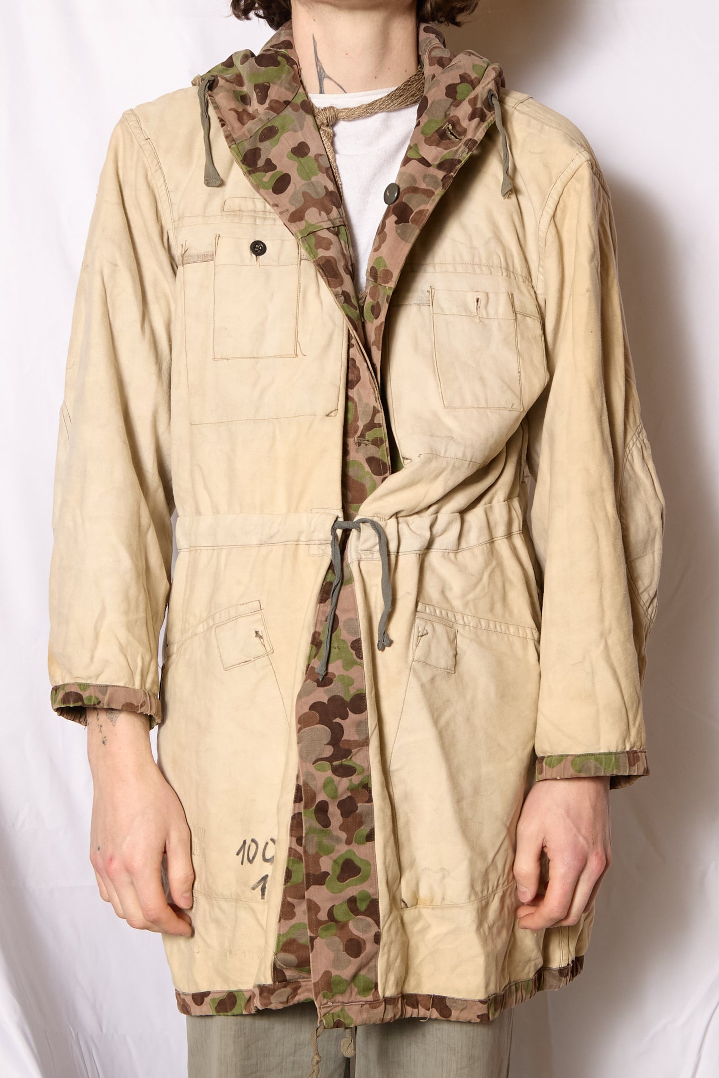 Dated 1962 Austrian Army K4 Peadot Camo Parka