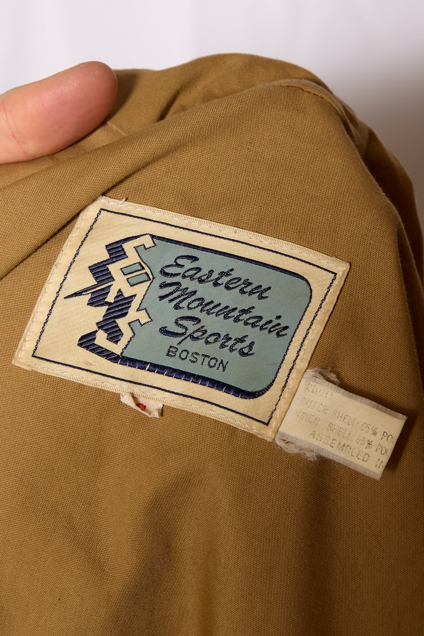Made In USA 1960s 1970s Outdoors Backpack Parka Jacket By Eastern Mountain Sports