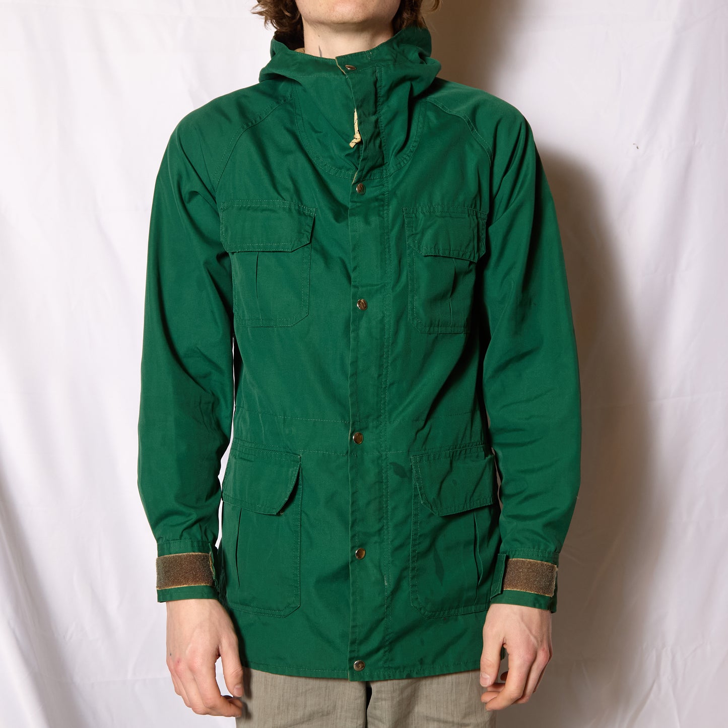 Made In USA 1960s 1970s Outdoors Backpack Parka Jacket By Eastern Mountain Sports