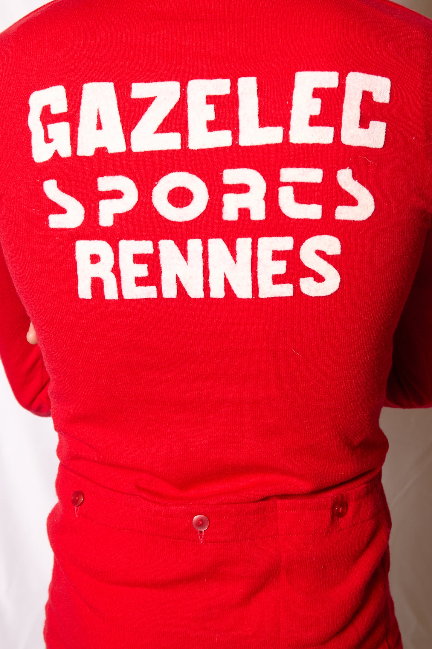 French 1970s Trio Pocket Cyclist Jersey
