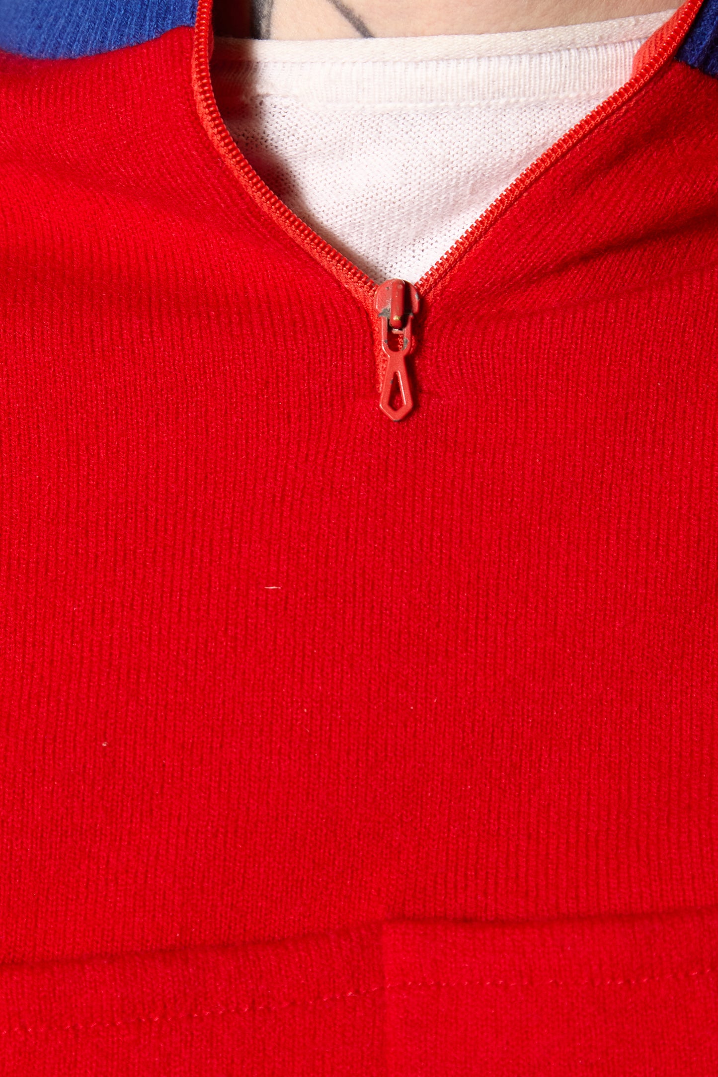 French 1970s Trio Pocket Cyclist Jersey