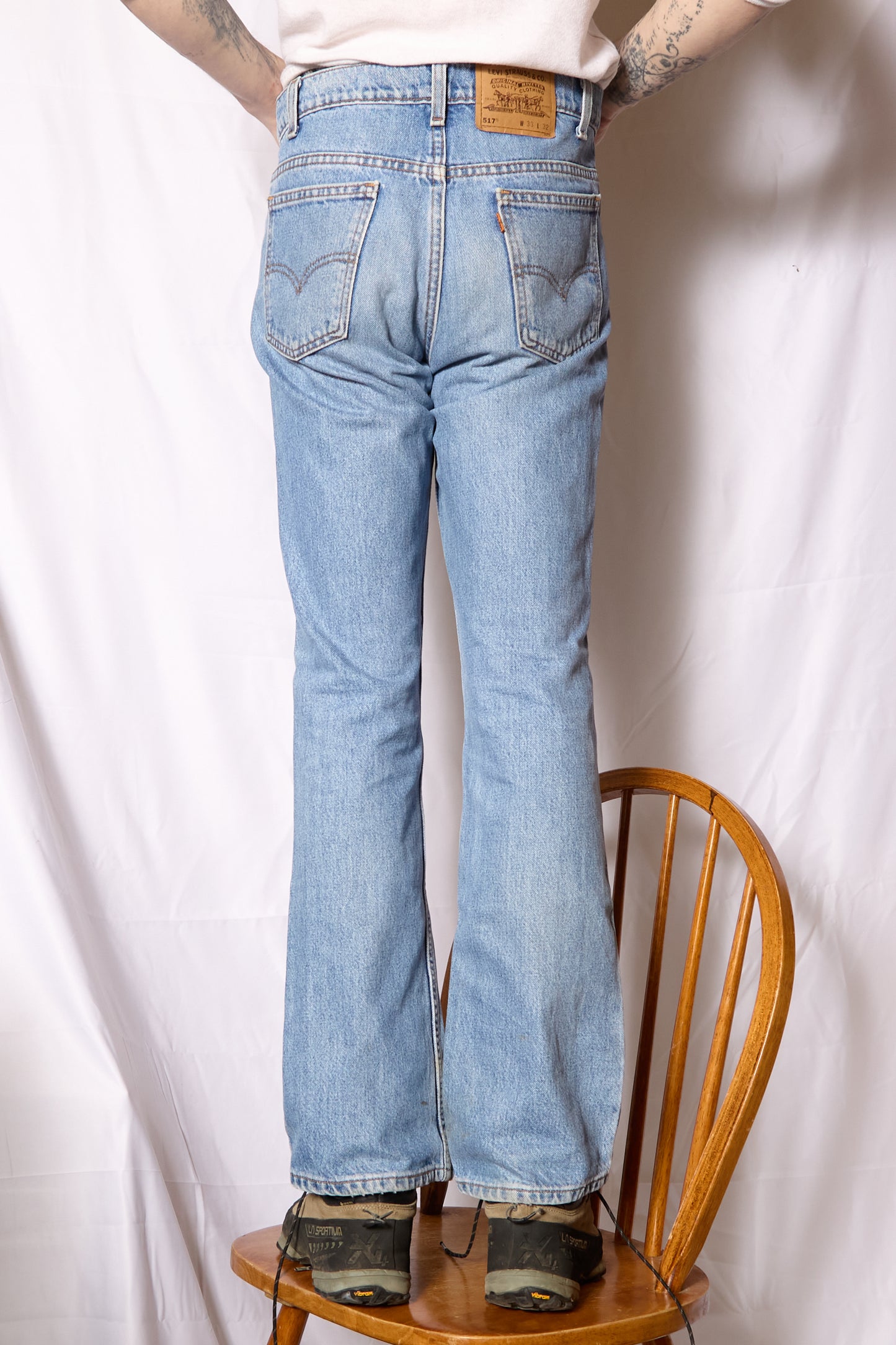 Made In USA 1990s Levis 517 Stonewash Jeans