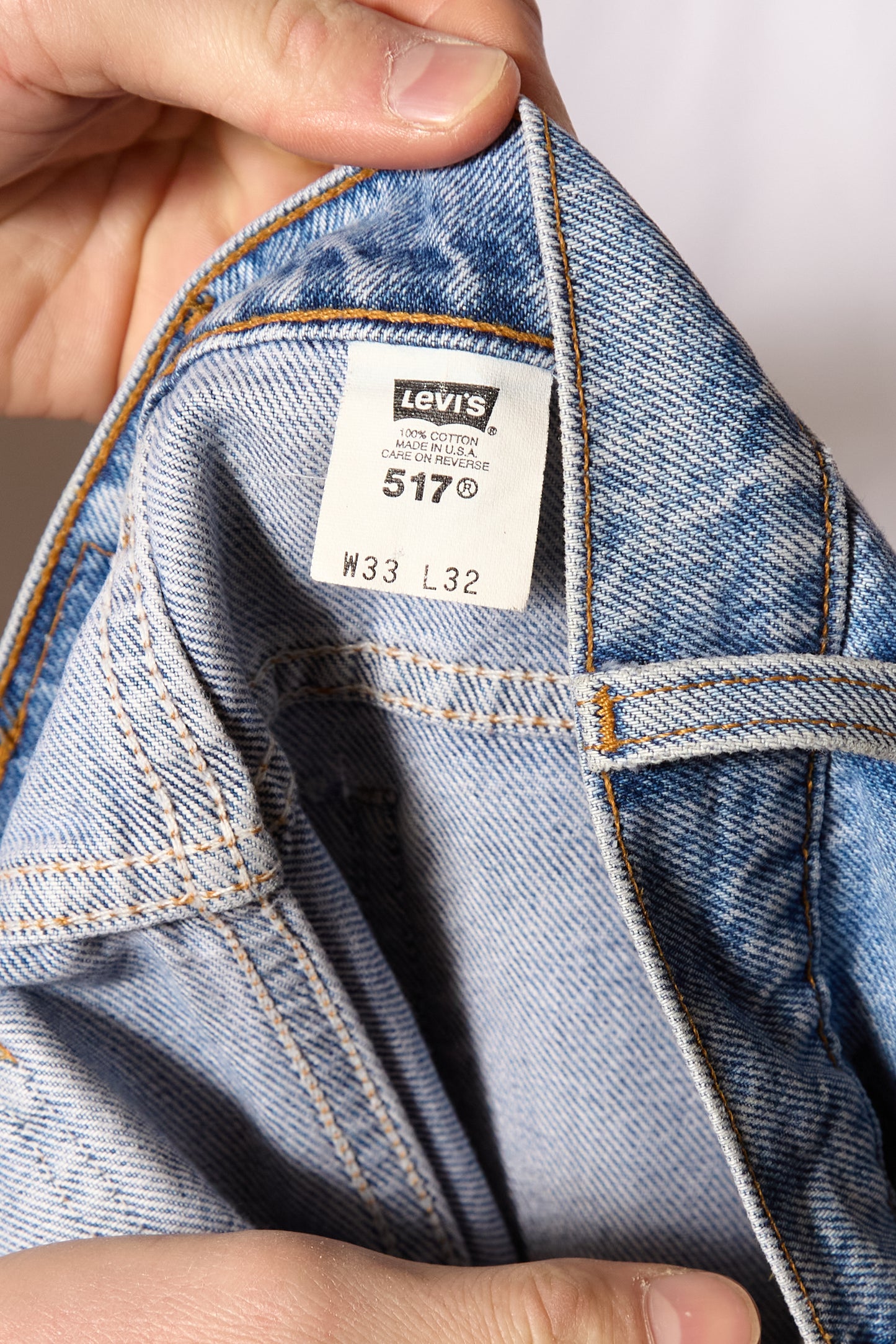 Made In USA 1990s Levis 517 Stonewash Jeans