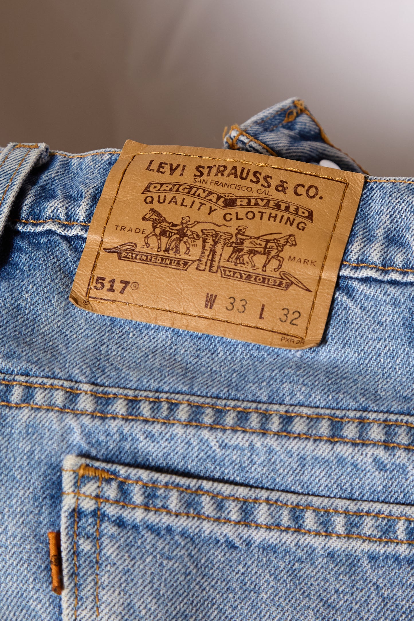 Made In USA 1990s Levis 517 Stonewash Jeans
