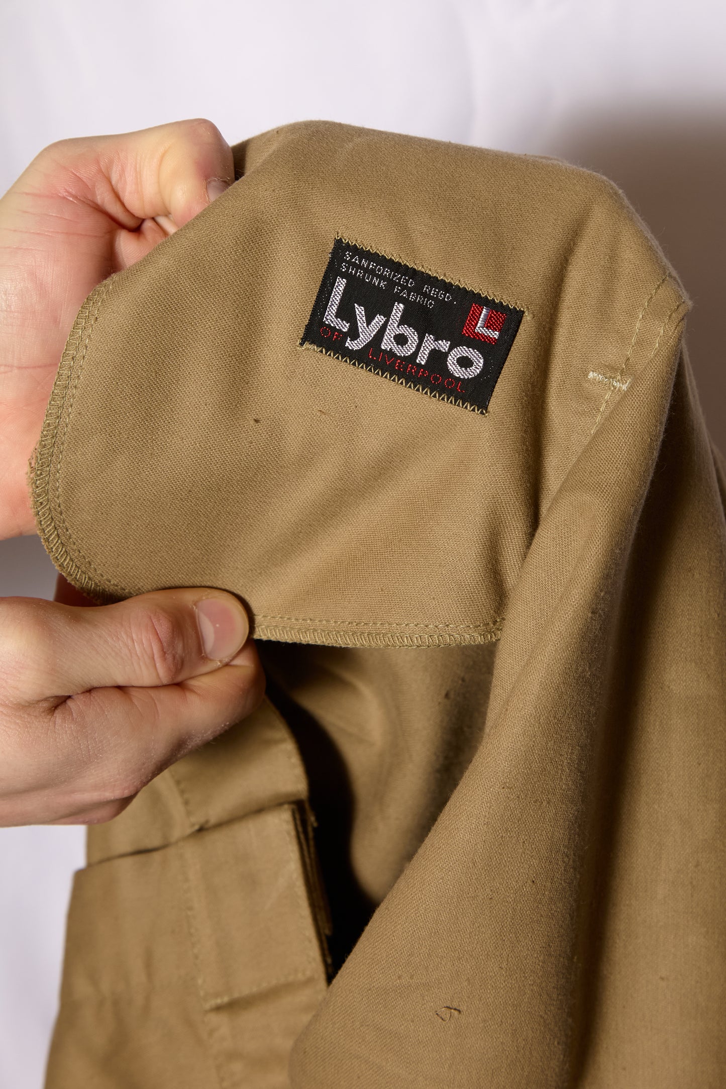 Deadstock 1950s 1960s British Workwear Trousers By "Lybro"