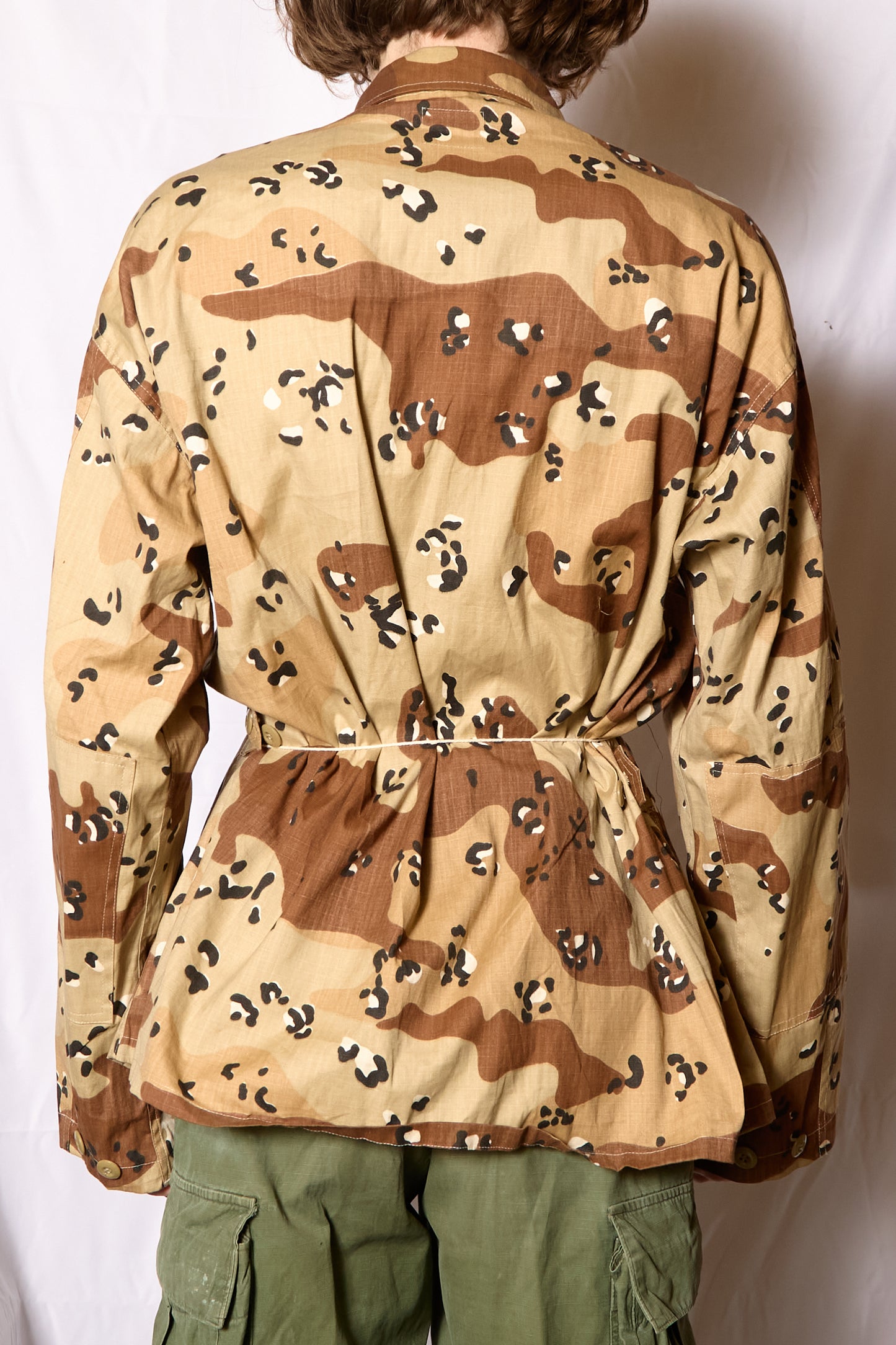 Chocolate Chip Camo US Army Gulf War Era 1990s Shirt/Jacket