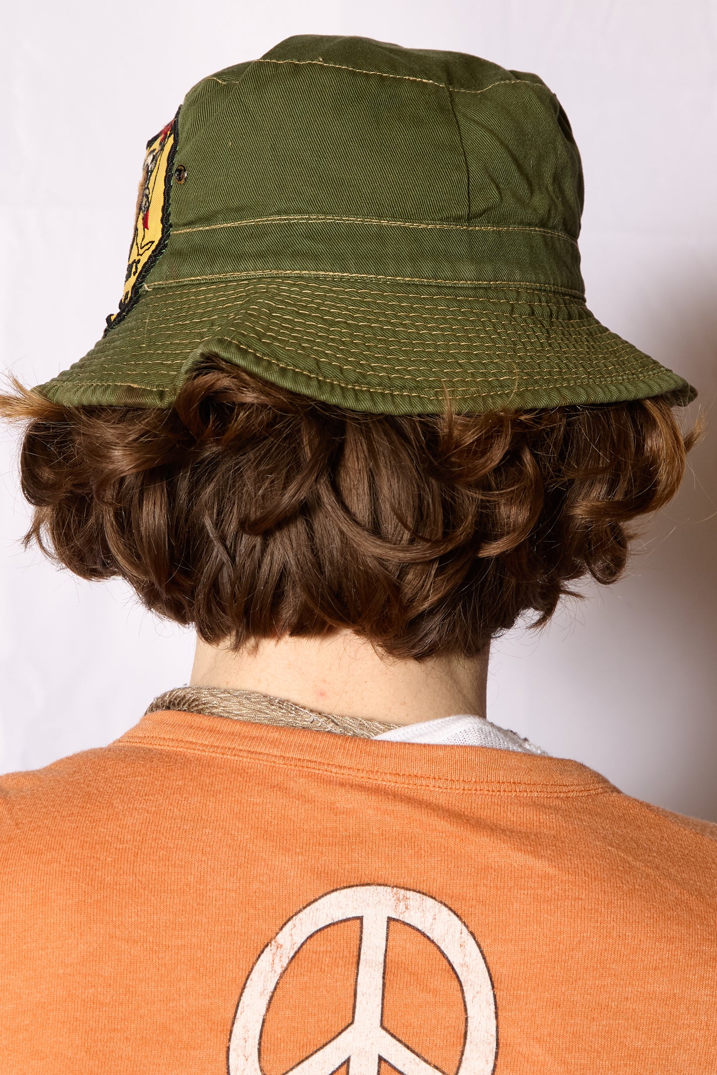 British Army 1940s 1950s Jungle Green Cotton Drill Service Hat