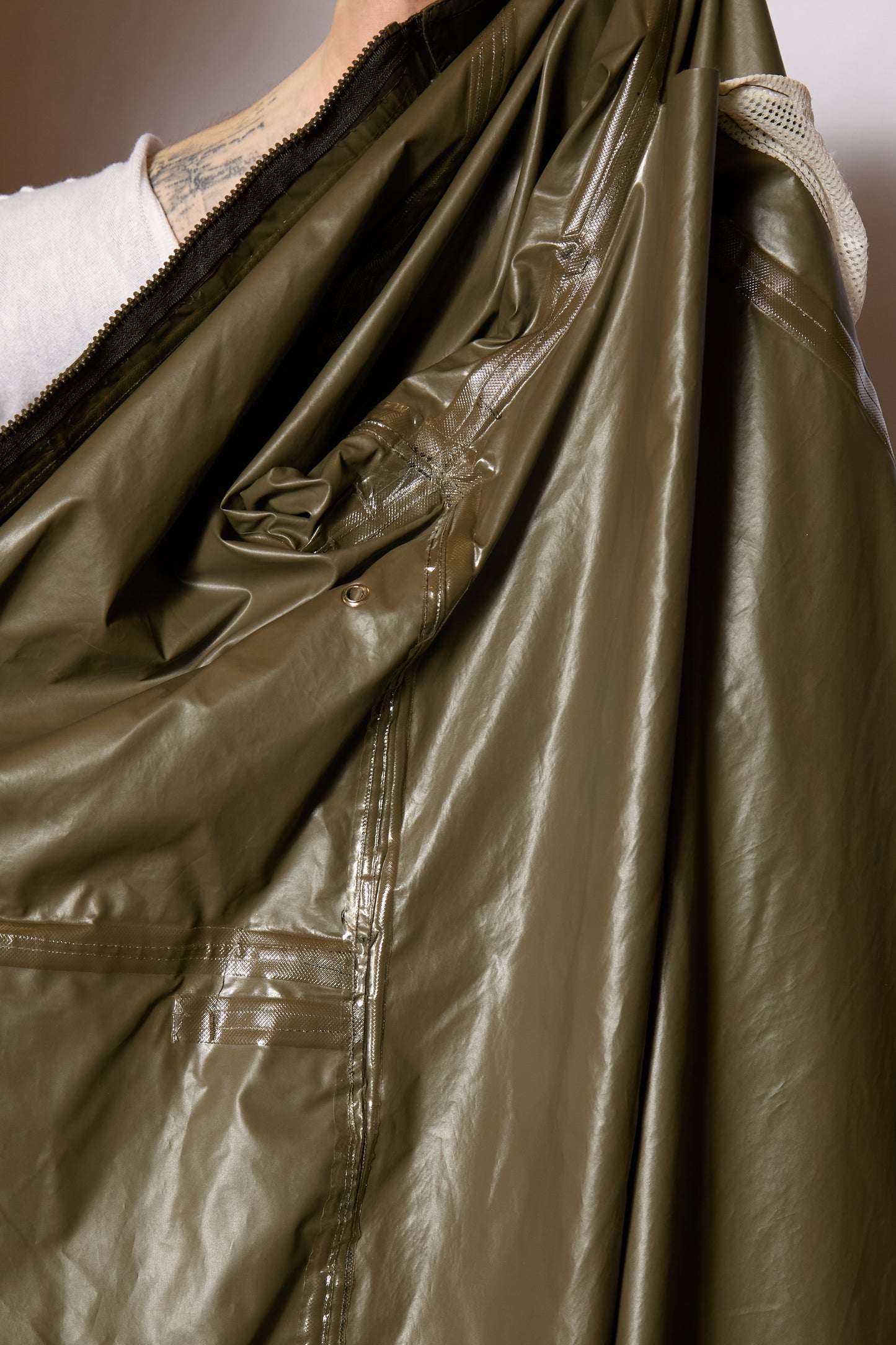 1970s 1980s Outdoor Taped Parka By Millets Outdoors