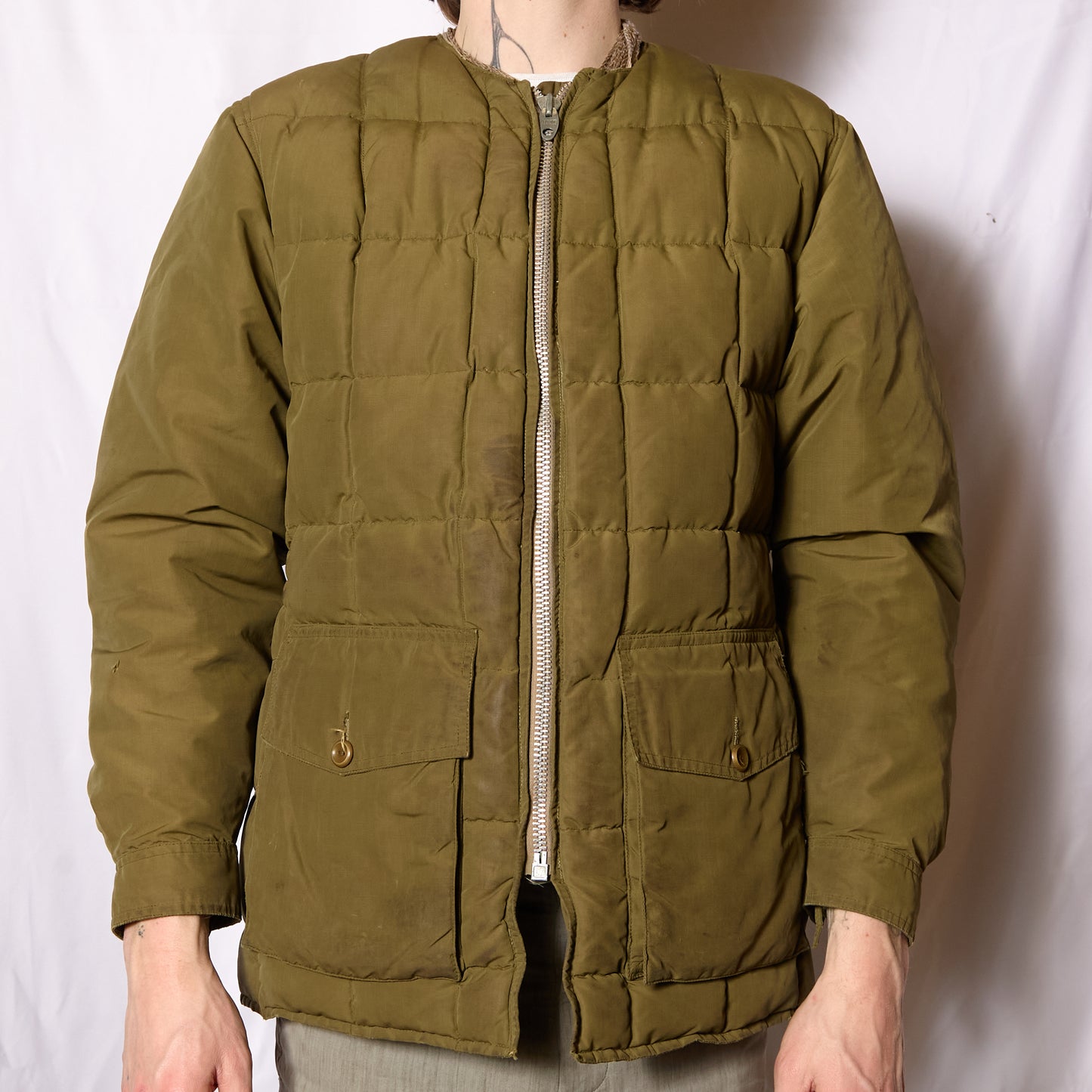 Rare 1950s Eddie Bauer Down Jacket "Bauerdown" Labelled