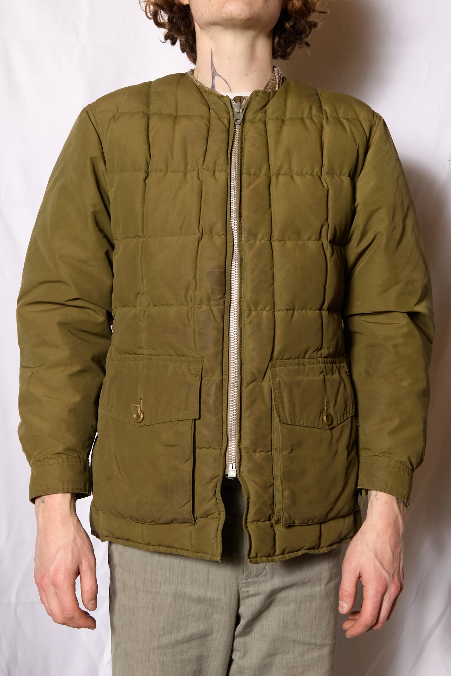 Rare 1950s Eddie Bauer Down Jacket "Bauerdown" Labelled