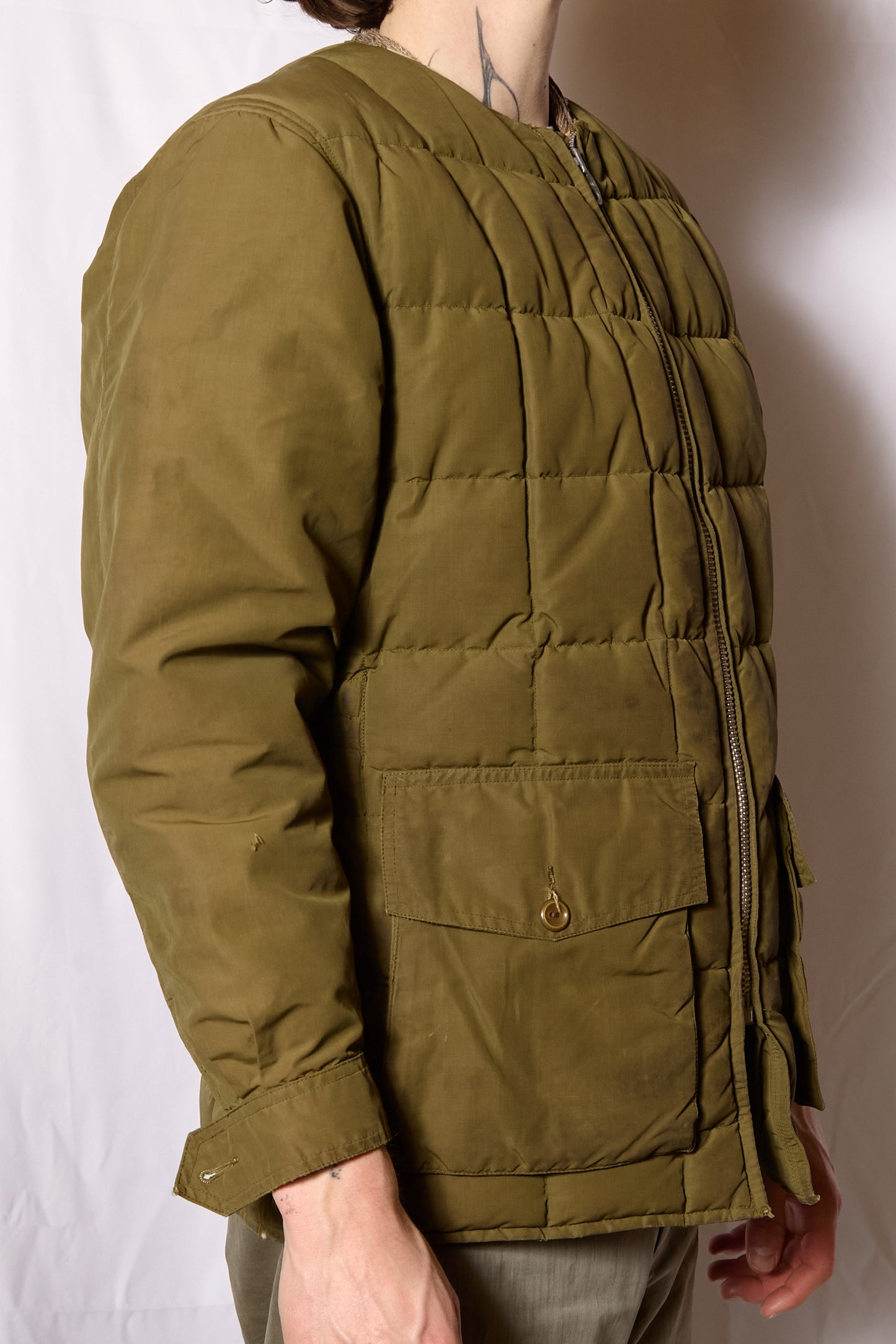 Rare 1950s Eddie Bauer Down Jacket "Bauerdown" Labelled