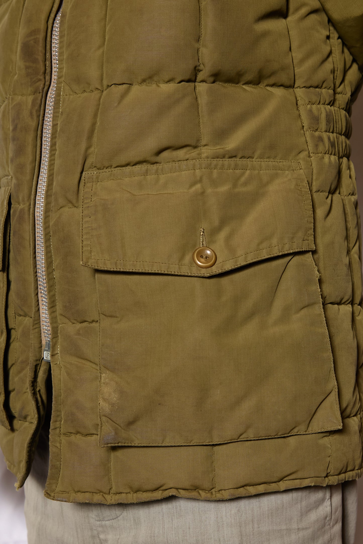 Rare 1950s Eddie Bauer Down Jacket "Bauerdown" Labelled