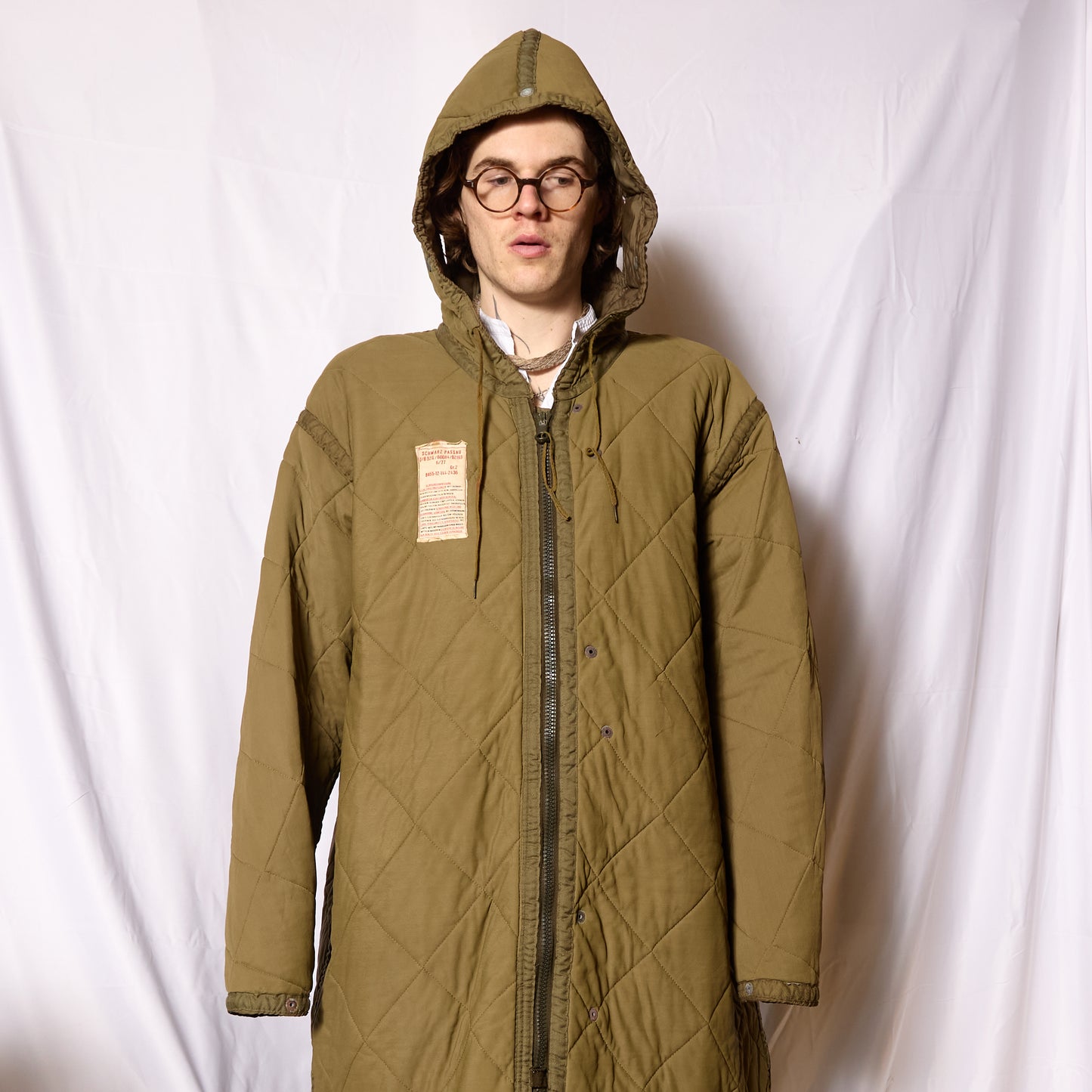 German Army 1980s 1990s Cut Down Sleeping Bag Parka