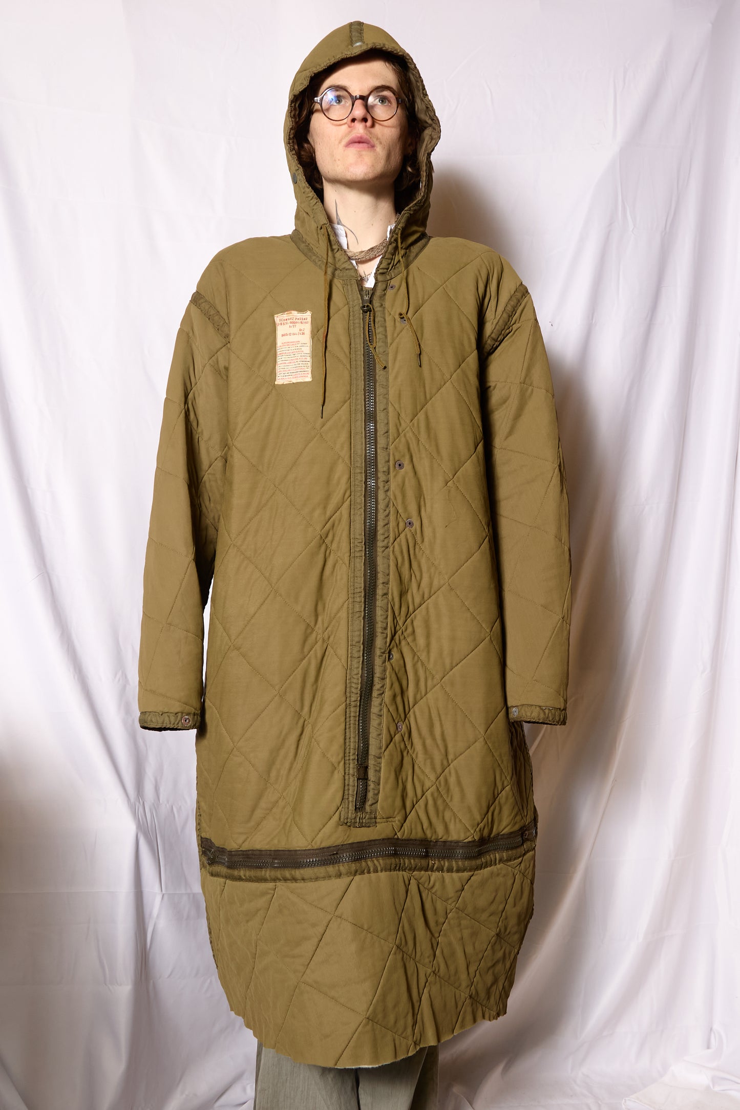 German Army 1980s 1990s Cut Down Sleeping Bag Parka