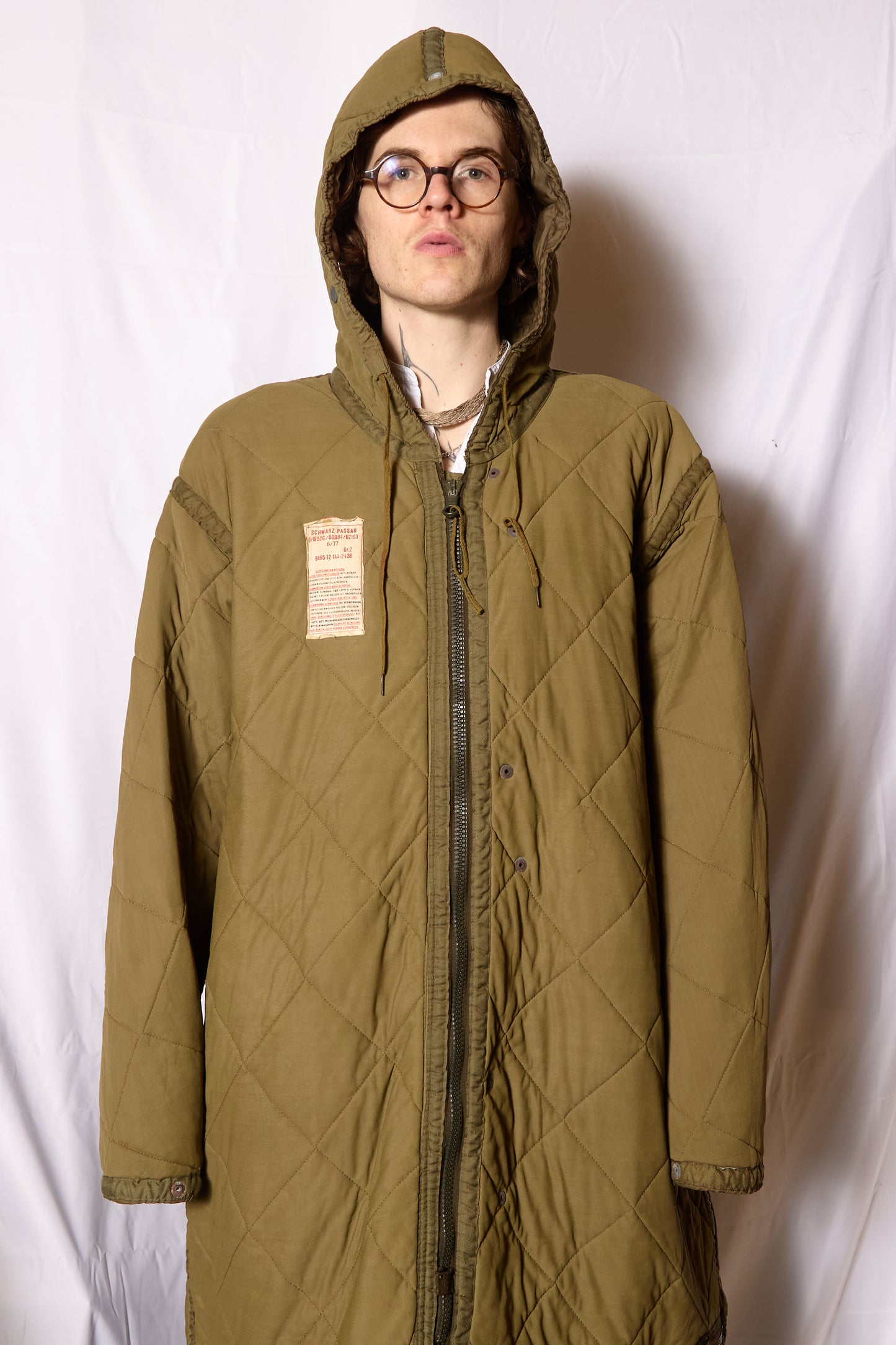 German Army 1980s 1990s Cut Down Sleeping Bag Parka