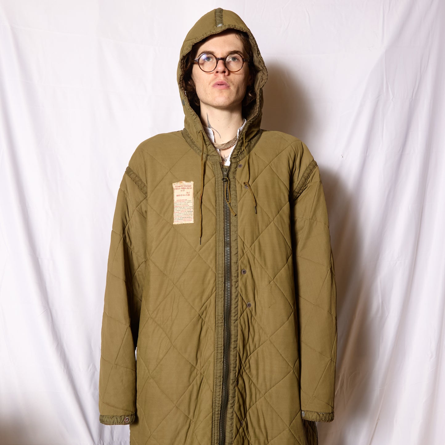German Army 1980s 1990s Cut Down Sleeping Bag Parka