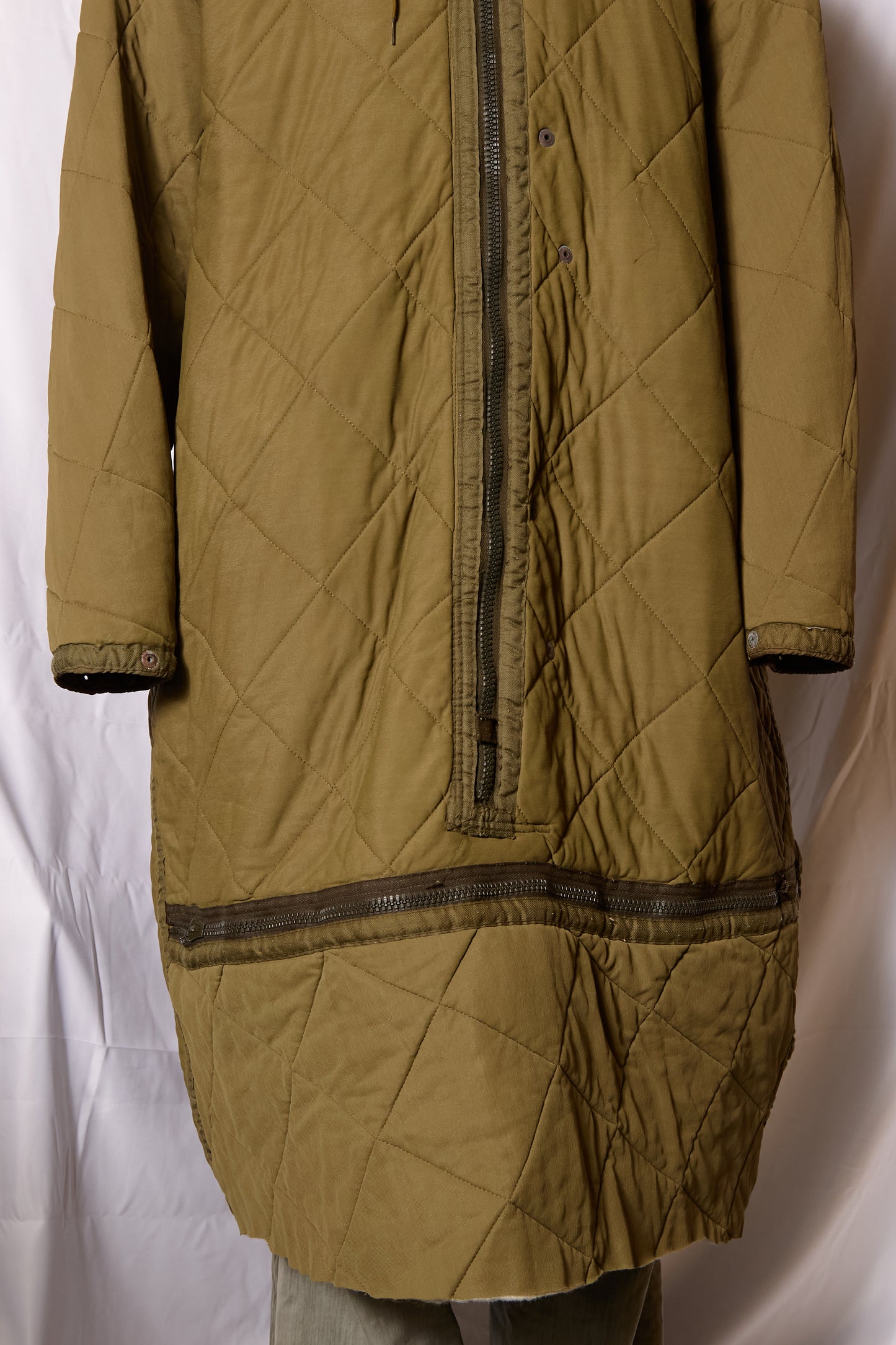 German Army 1980s 1990s Cut Down Sleeping Bag Parka