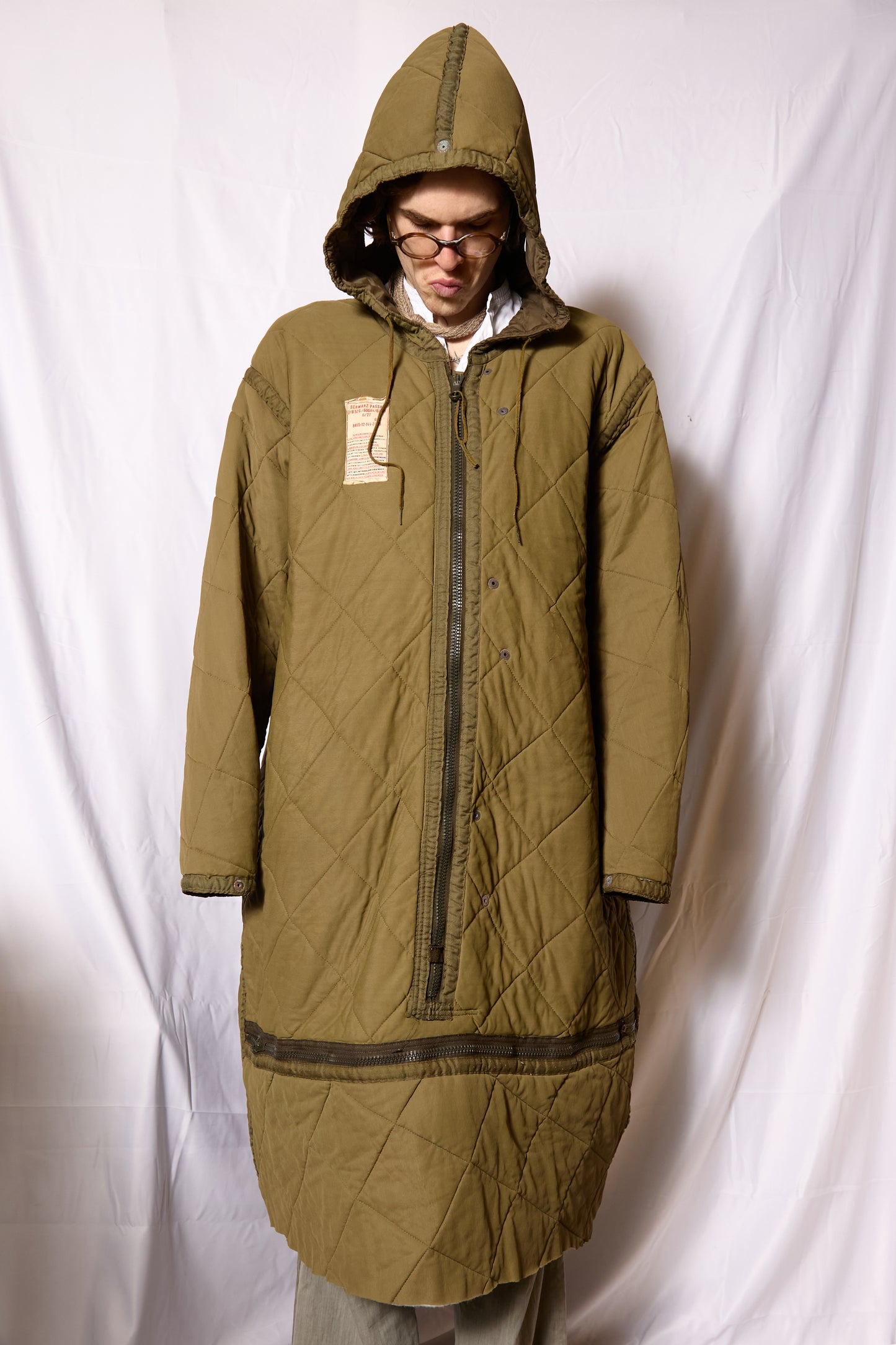 German Army 1980s 1990s Cut Down Sleeping Bag Parka