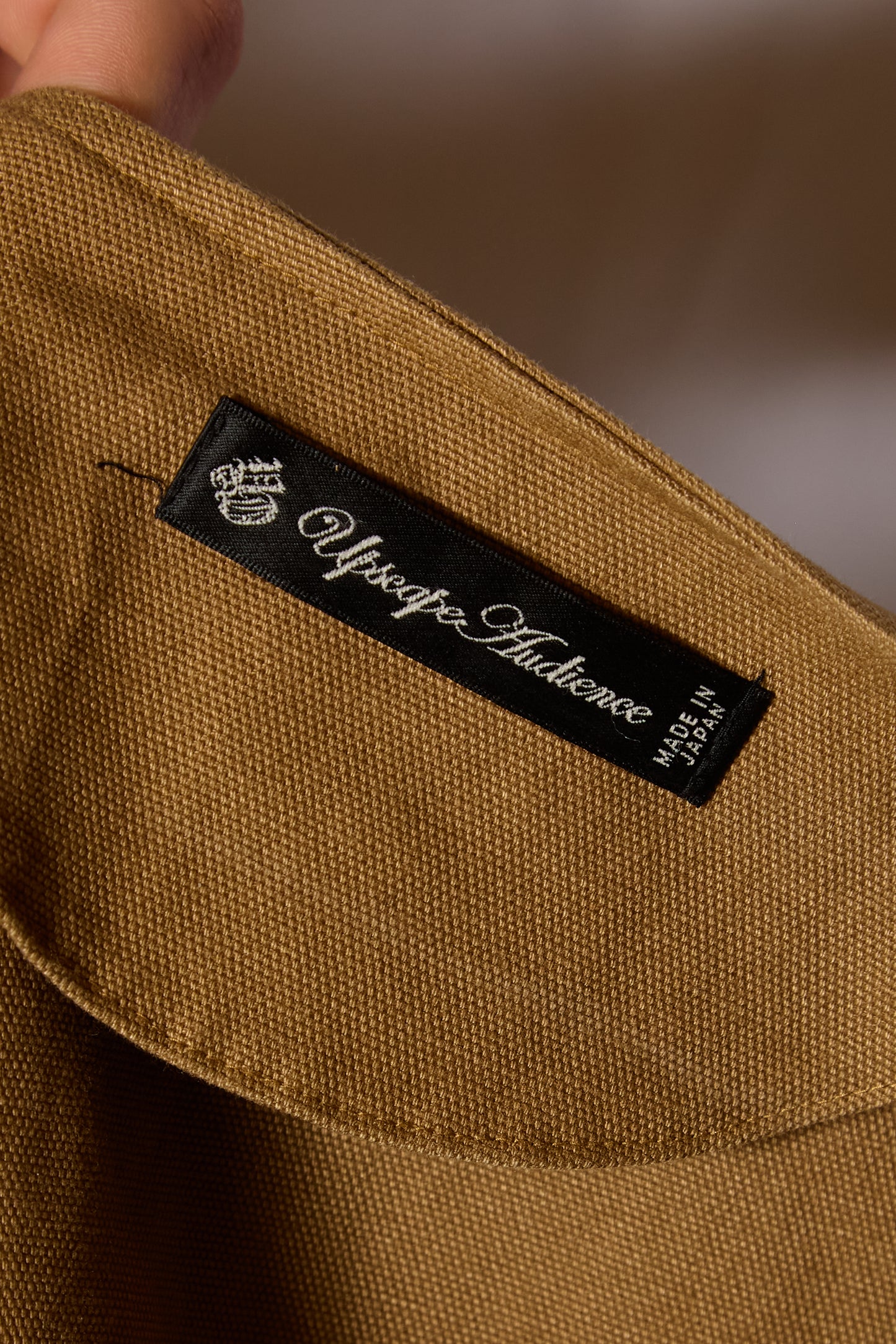 Upscape Audience Made In Japan Heavy Cotton Canvas Workers Jacket