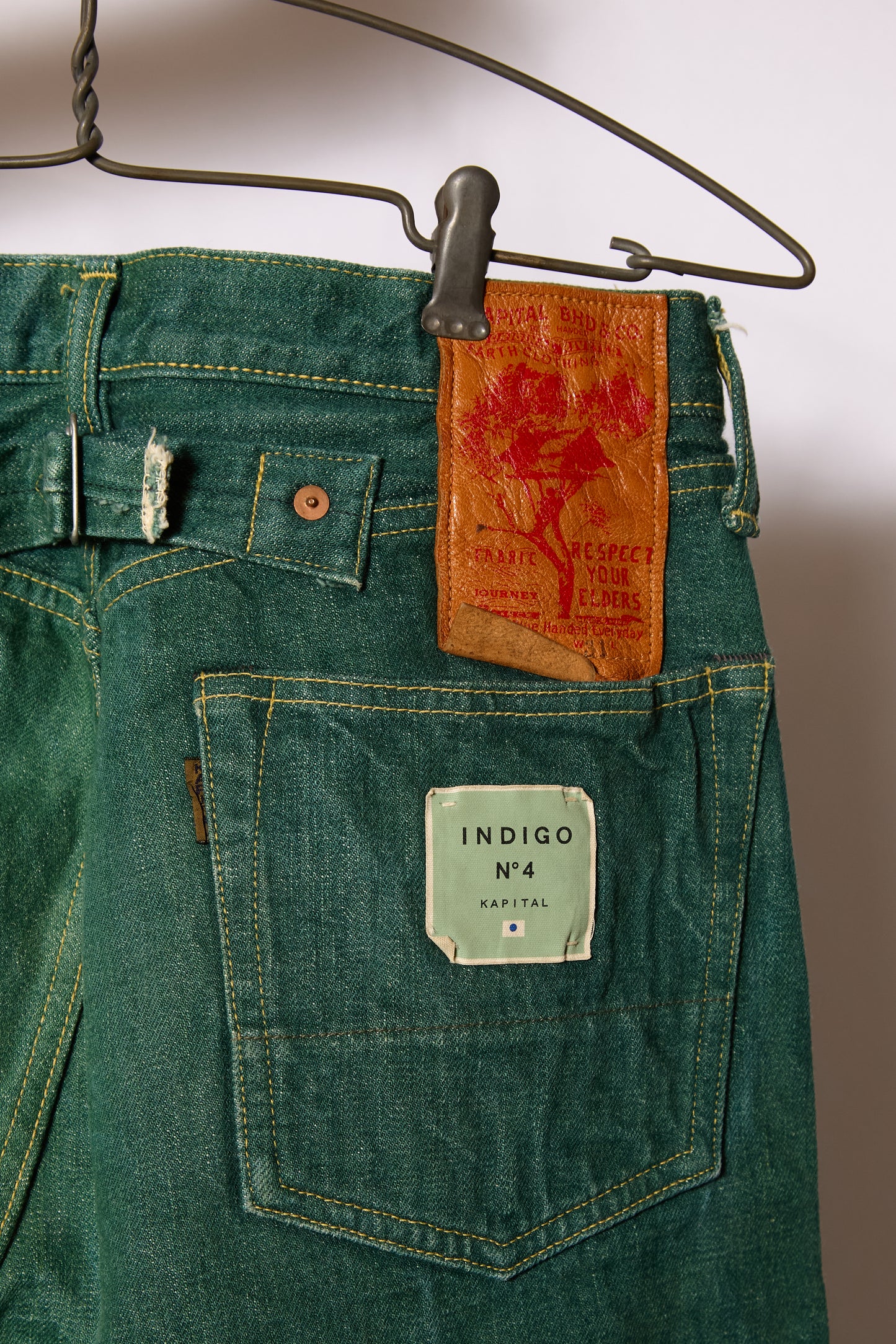 Kapital No.4 Indigo Selvedge Denim
