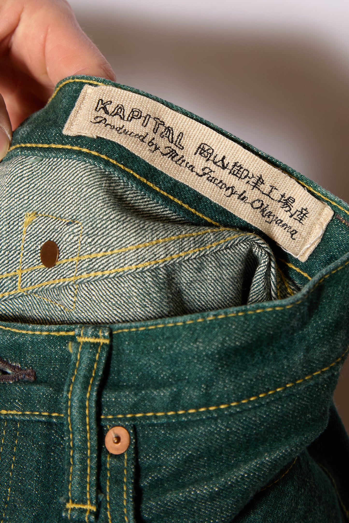 Kapital No.4 Indigo Selvedge Denim