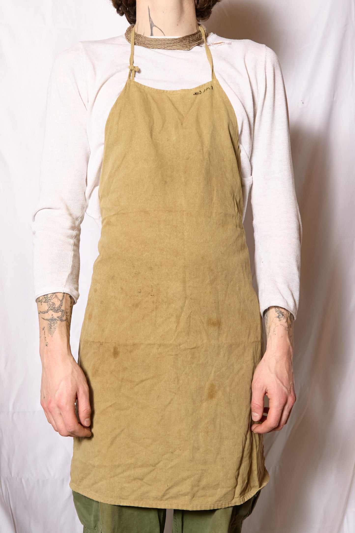 WW2 British Army Khaki Drill Apron