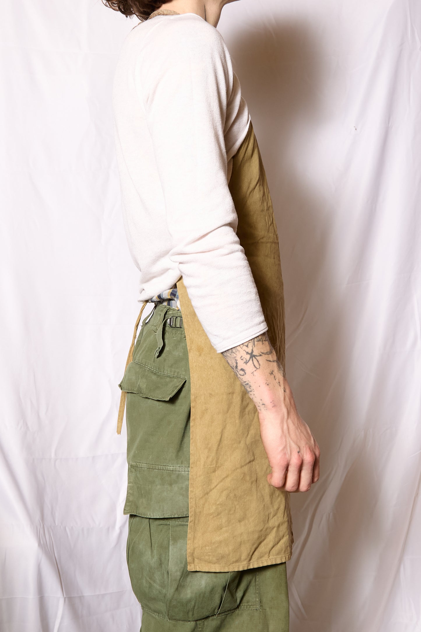 WW2 British Army Khaki Drill Apron