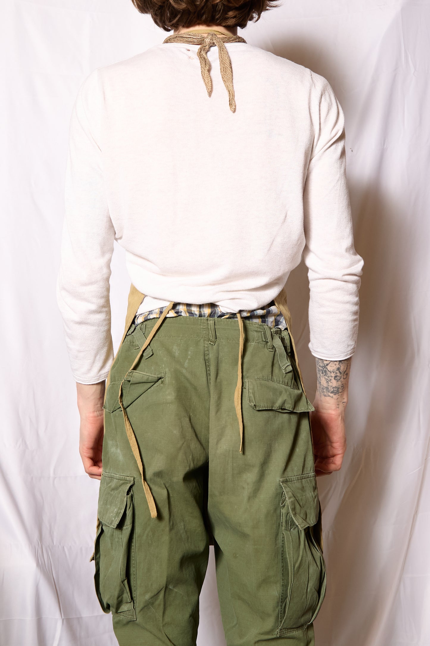 WW2 British Army Khaki Drill Apron