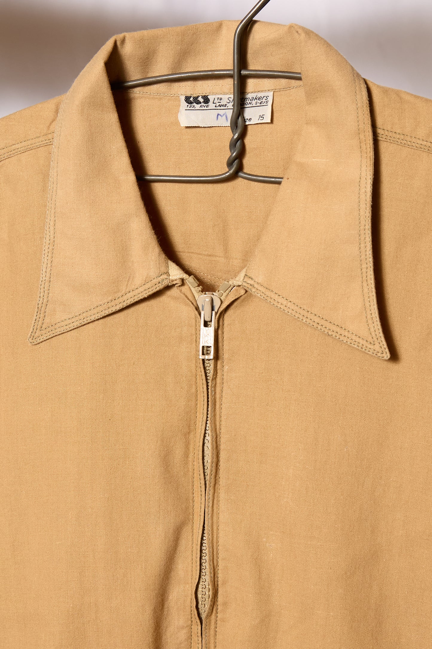 Rare Gents British 1940s Cyclist Blouson Jacket