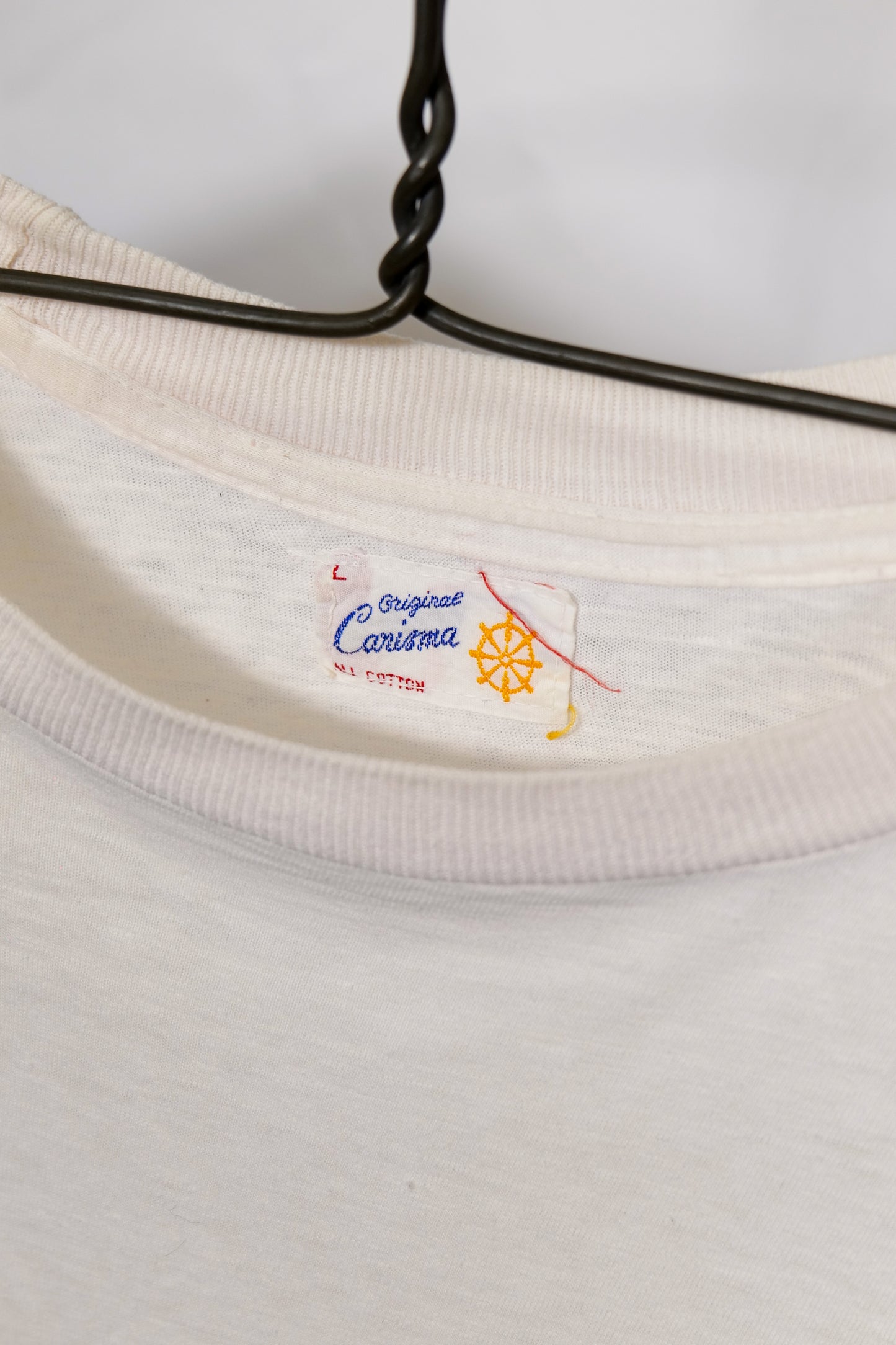 1960s Pink/Pastel Salmon Blank T Shirt