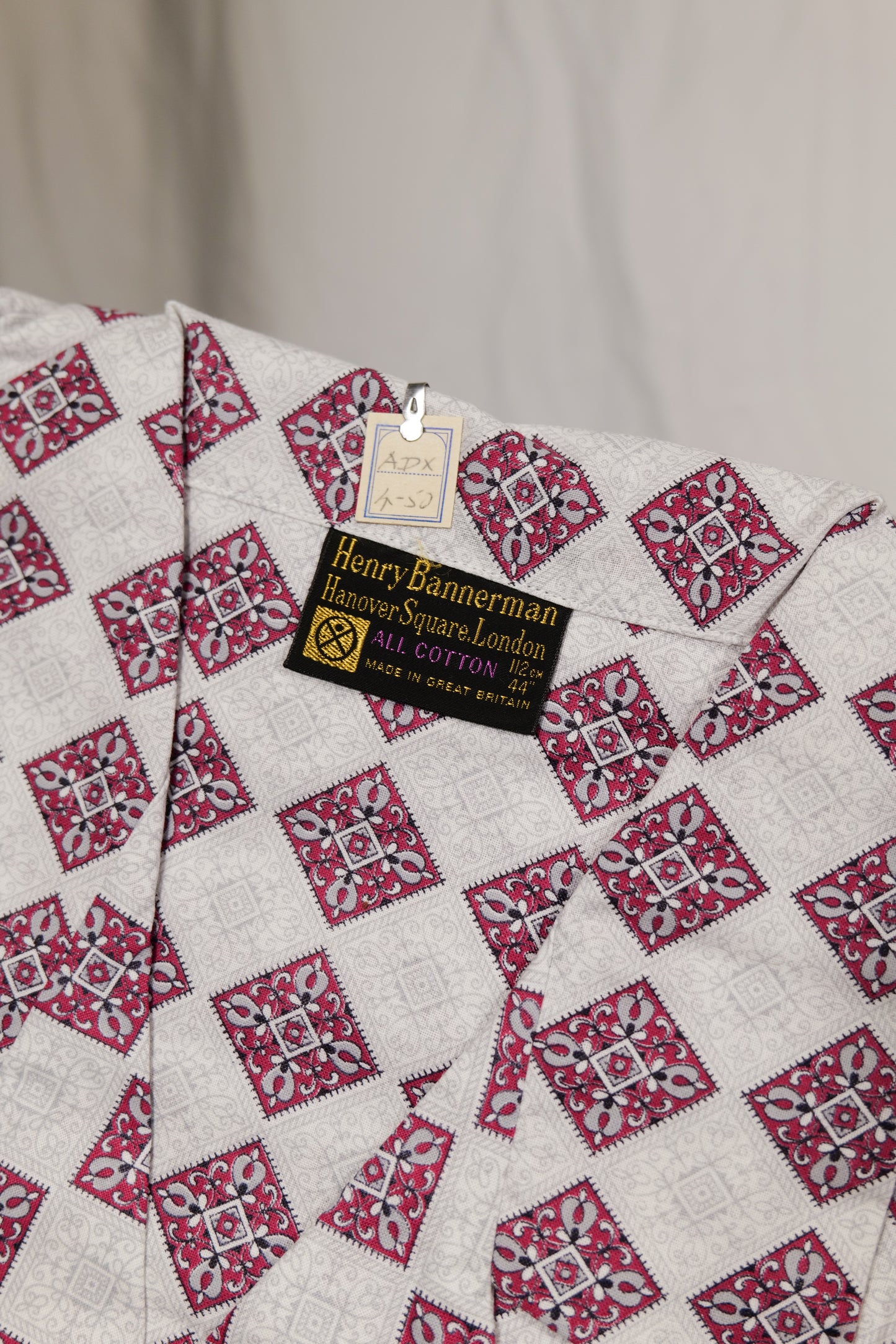 Deadstock British 1940s 1950s Pyjama Set By “Henry Bannerman”