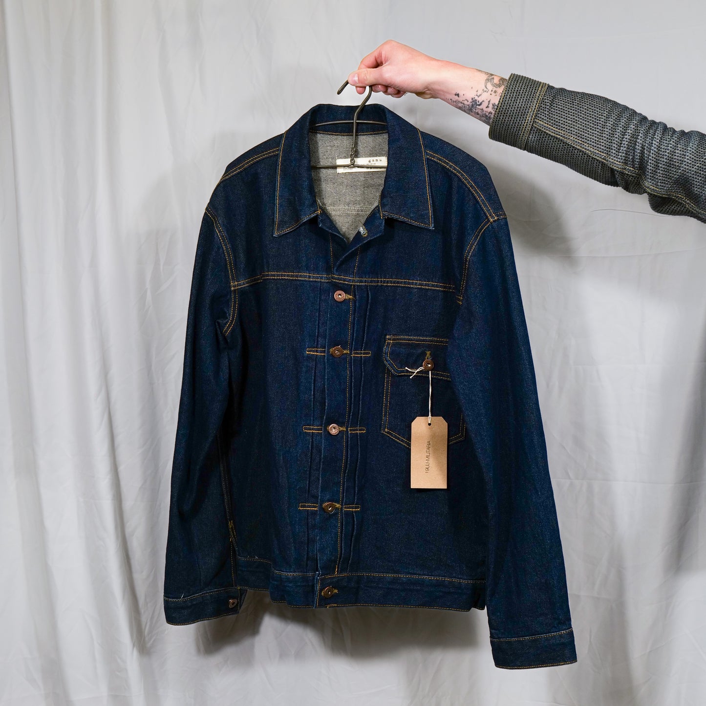 Type 1 Style Patch Pocket Denim Jacket Made In Korea By Gamu