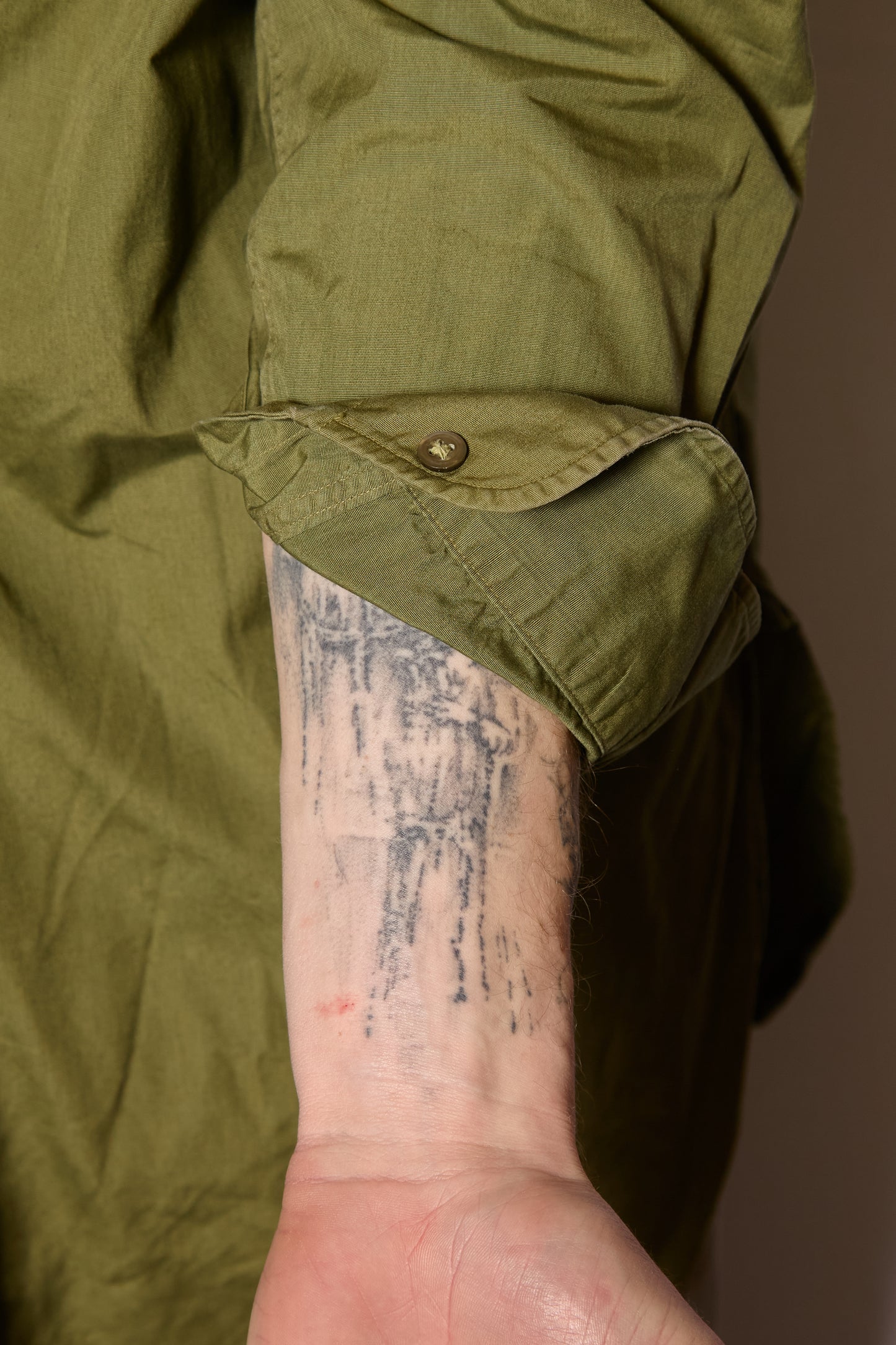 British Army WW2 Service Shirt By “Van Heusen”