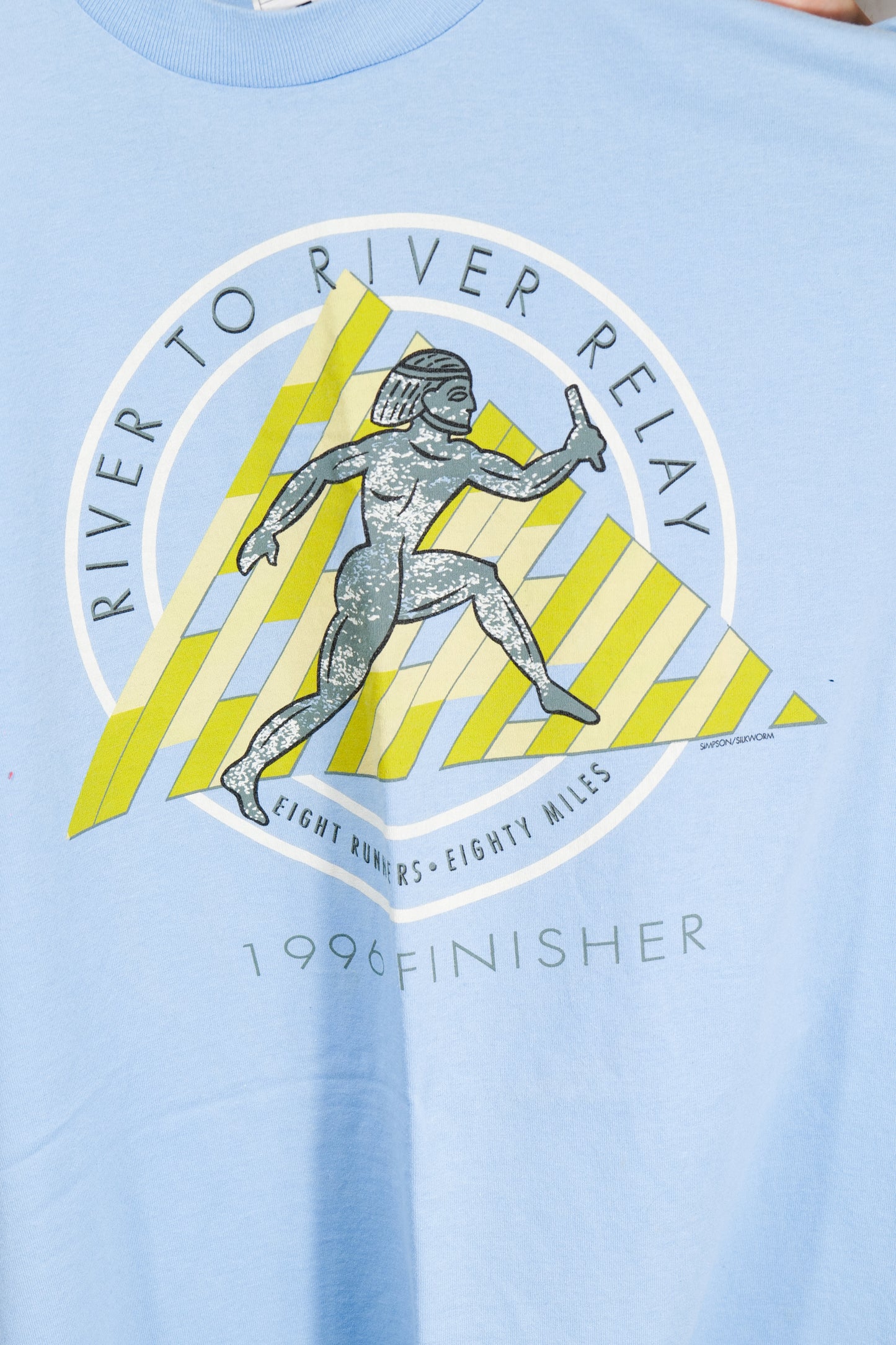 1996 Marathon T Shirt Single Stitch
