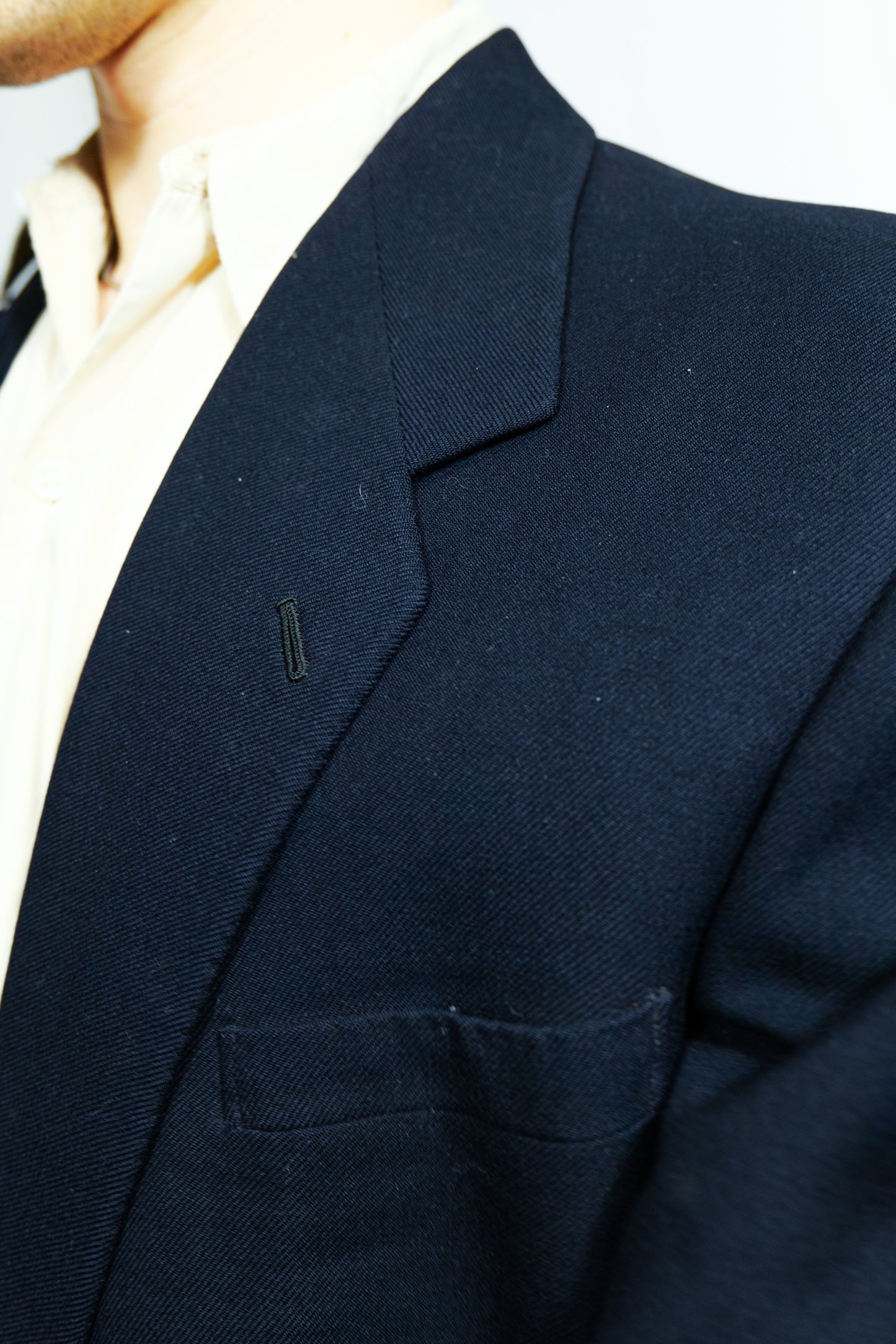 Dated 1953 British Calvary Twill Two Piece Single Breasted Suit