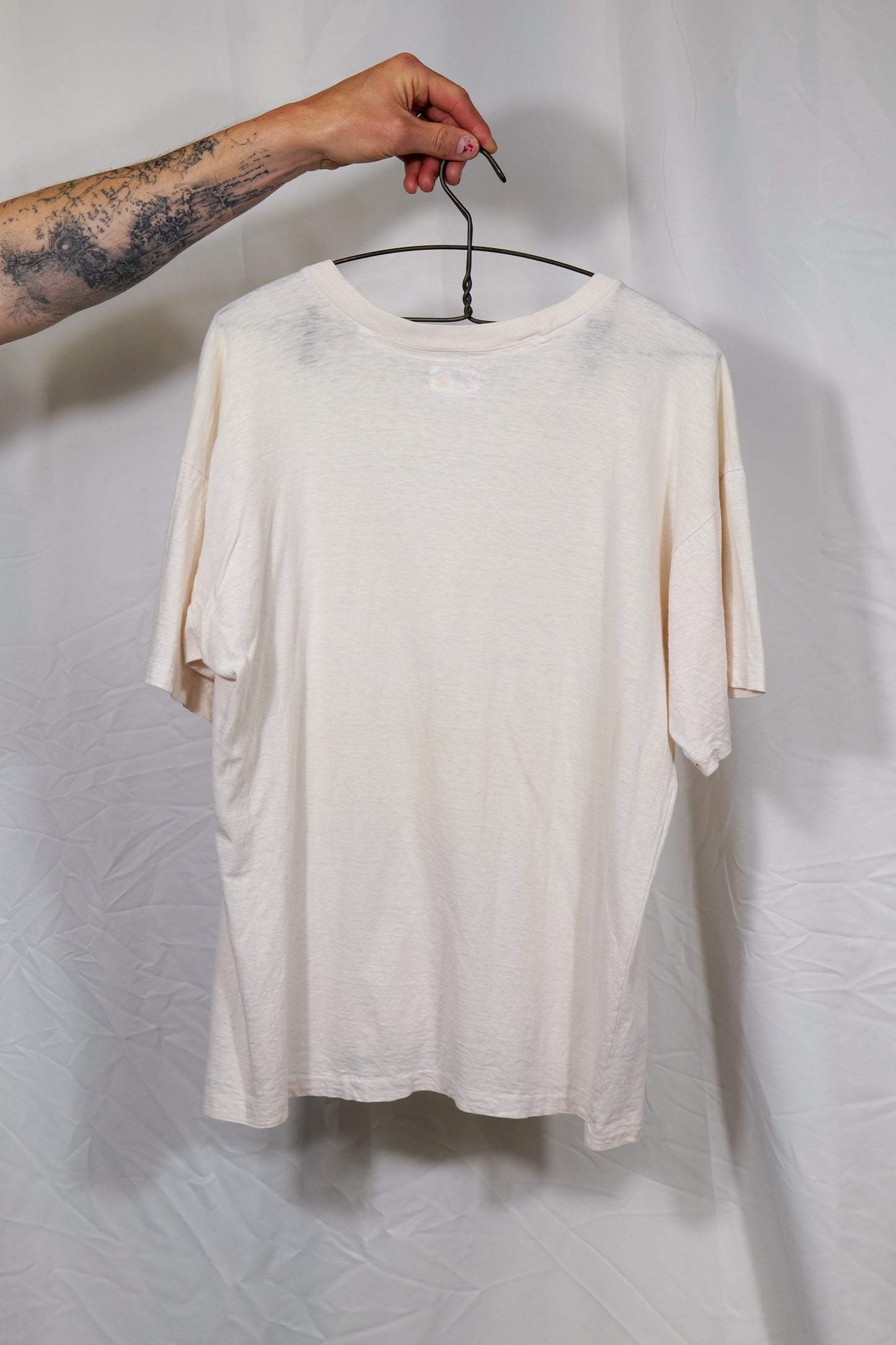 1960s Pink/Pastel Salmon Blank T Shirt