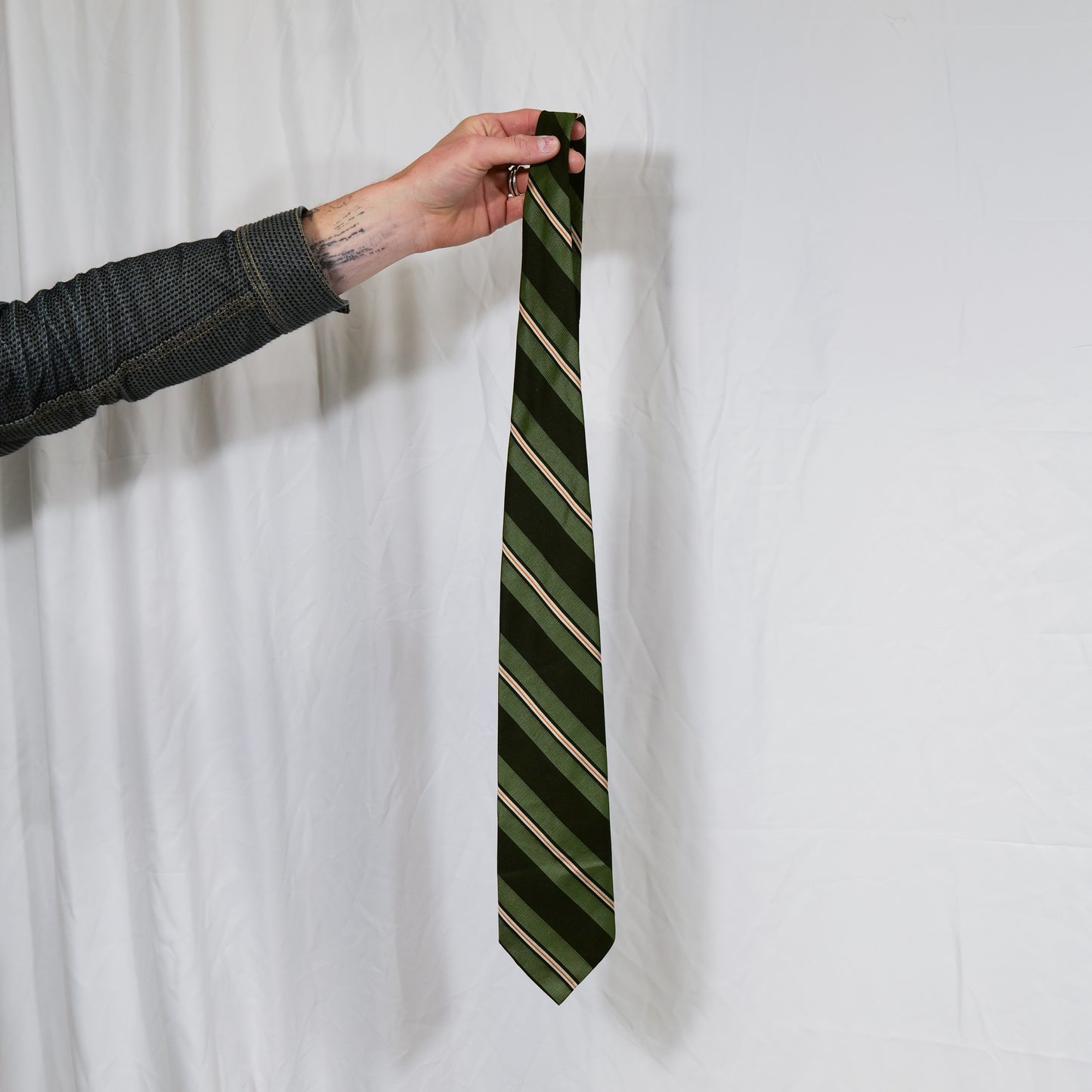 Wide 1980s Tie