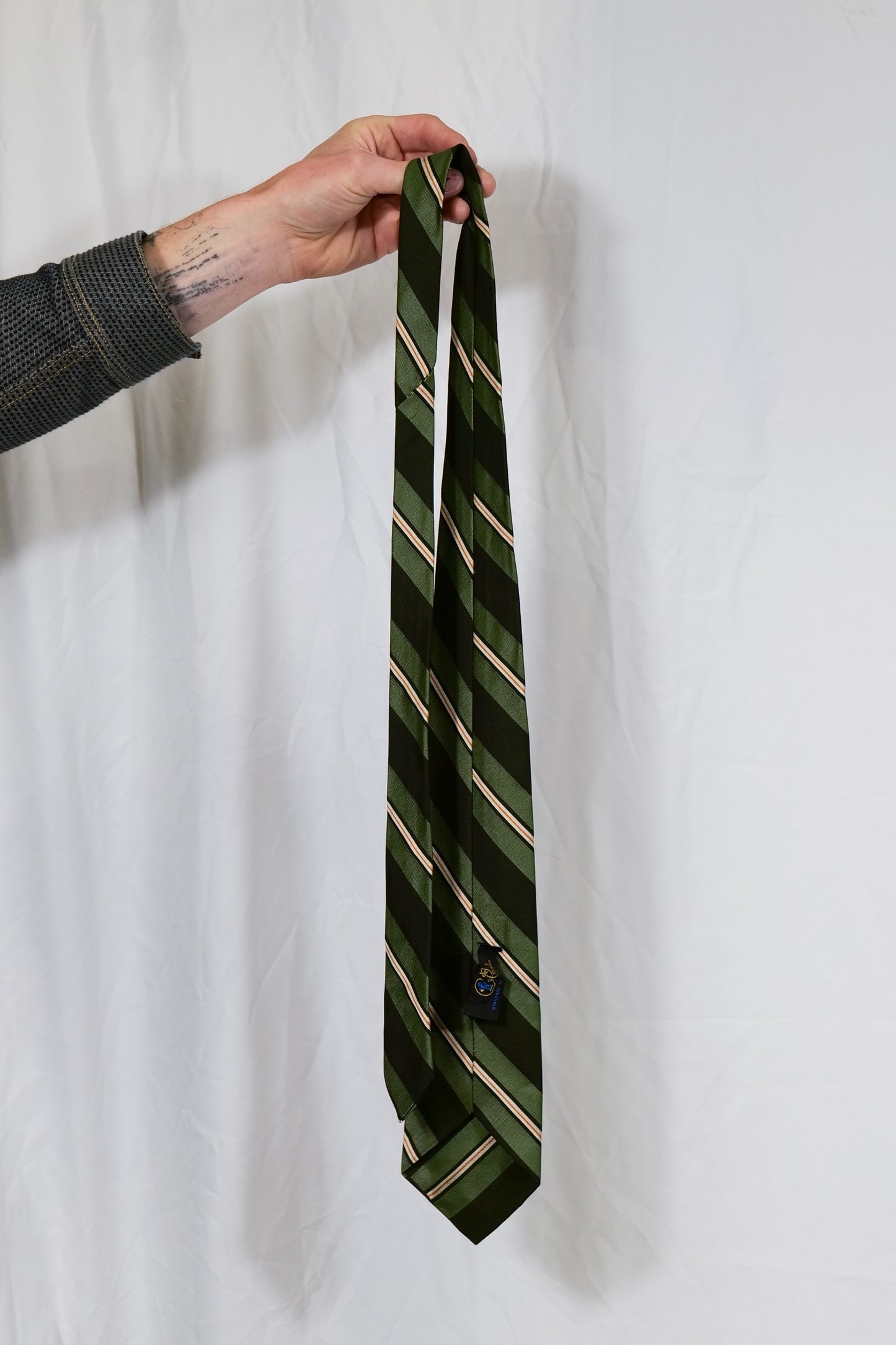 Wide 1980s Tie