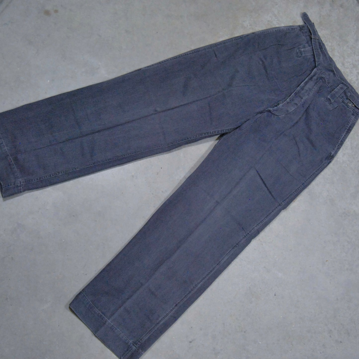 Post WW2 1950s Royal Navy X Waist Ghurka Waist Trousers