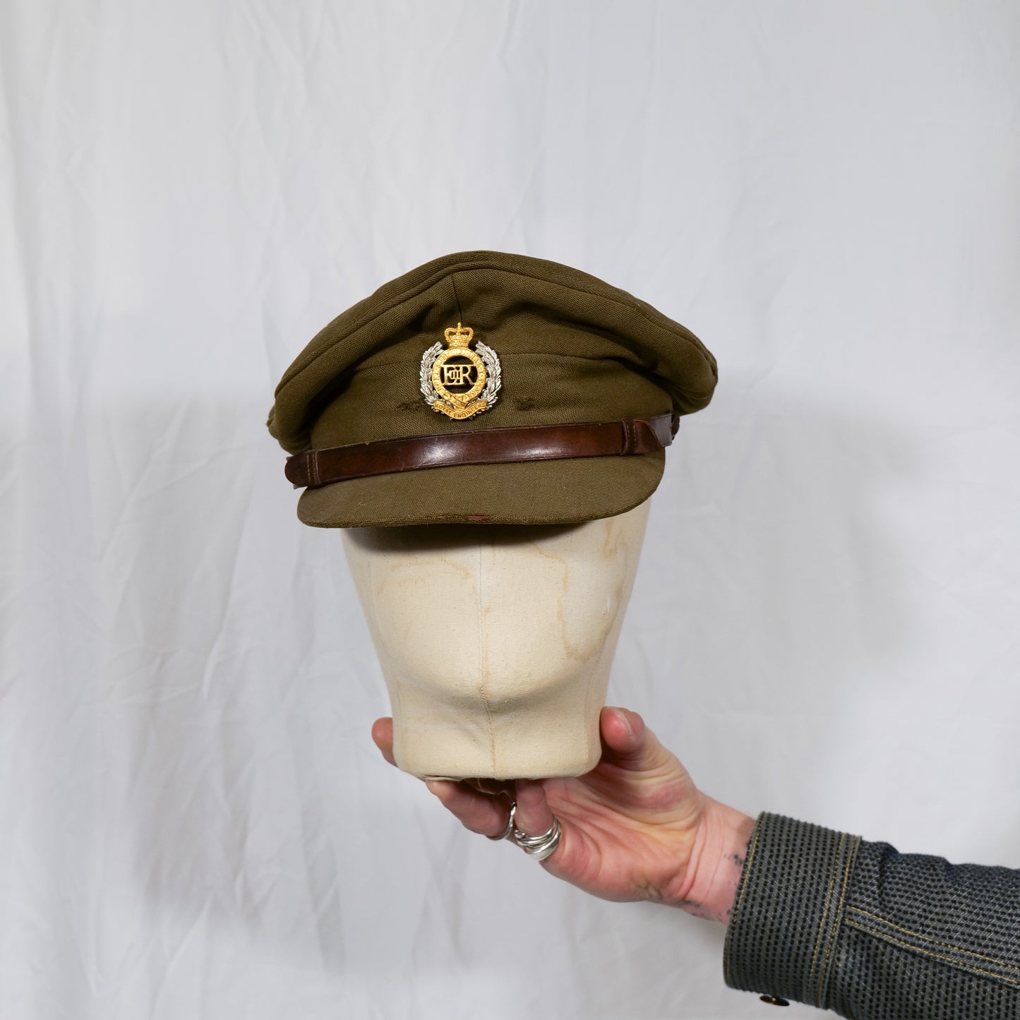WW2 British Army Peak Cap By “Austin Reed”